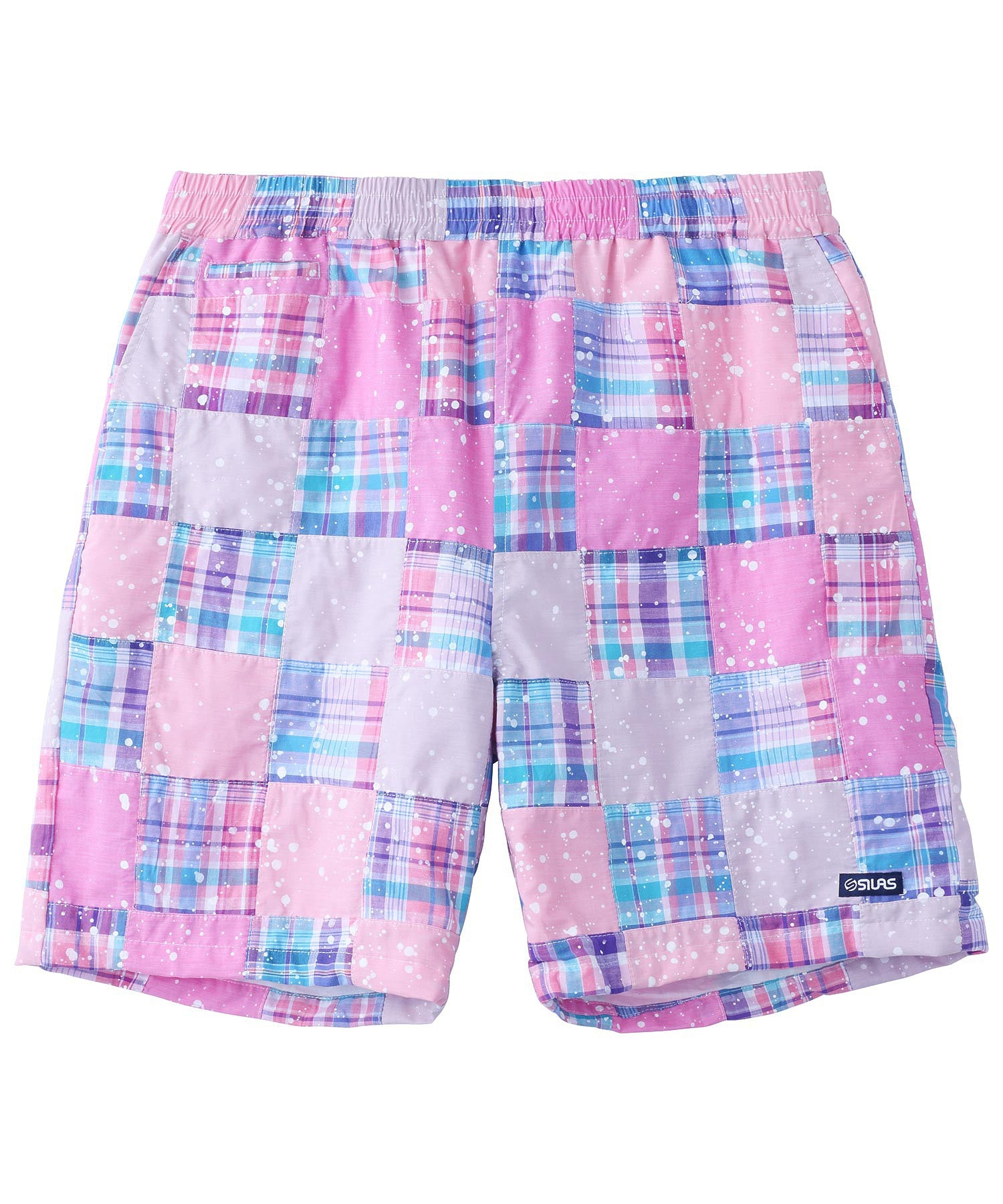 SPLASH PATCHWORK SHORT PANTS SILAS
