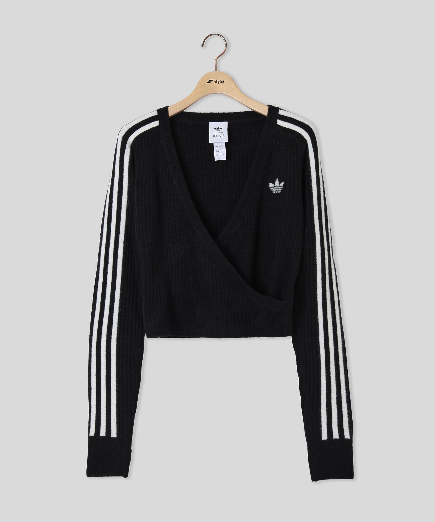 adidas/アディダス/W JENNIE WRAP AROUND CARDIGAN C8721