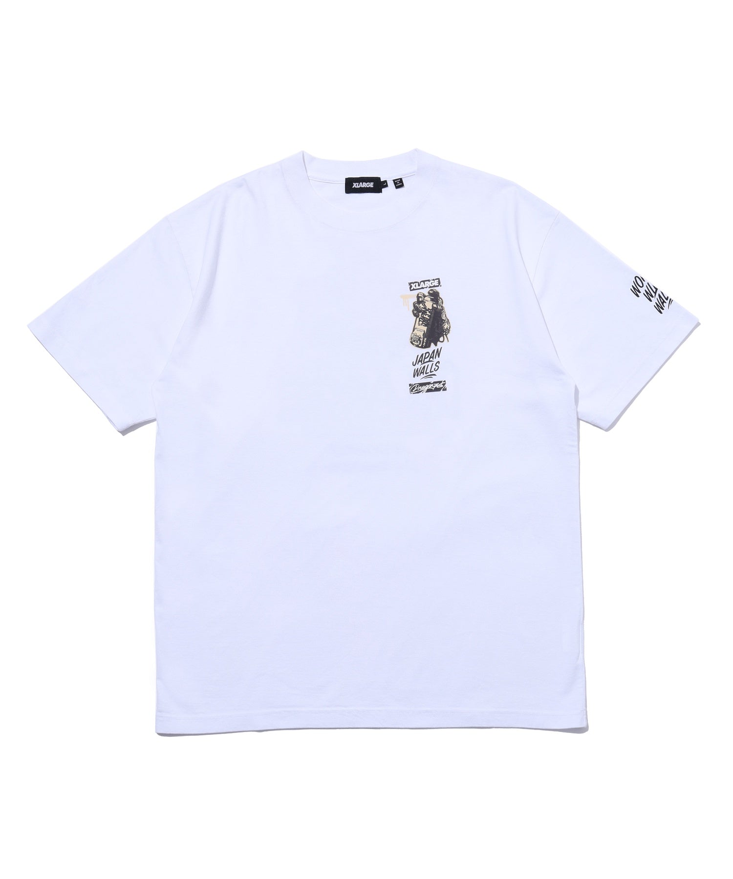 XLARGE x Dragon76 x JAPAN WALLS S/S TEE calif-ART