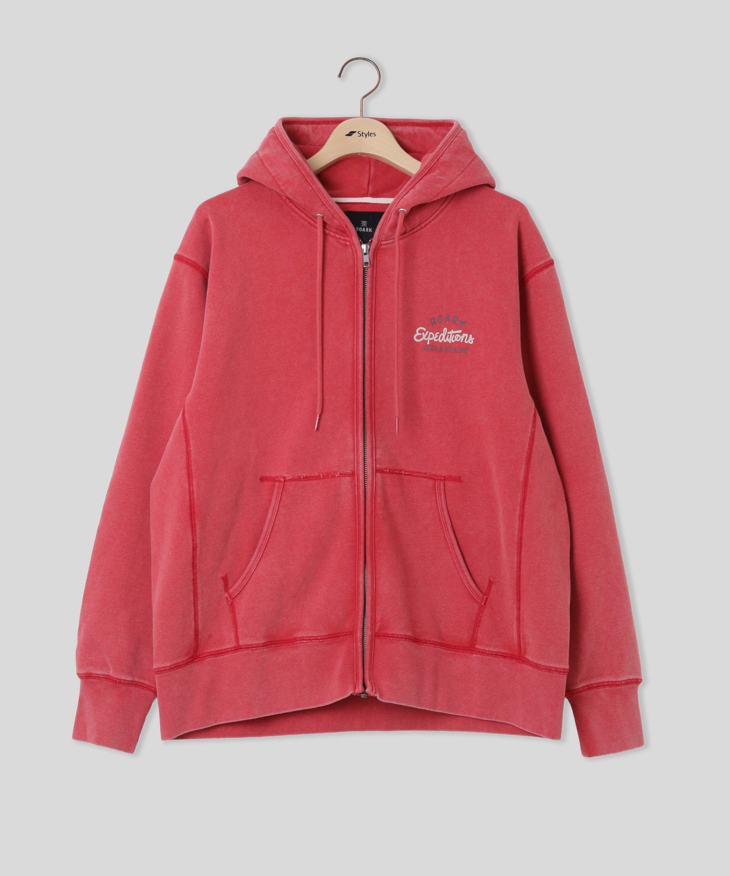 ROARK/ロアーク/SIGN WRITER F/Z HOOD SWEAT RSWJ1250-RRD