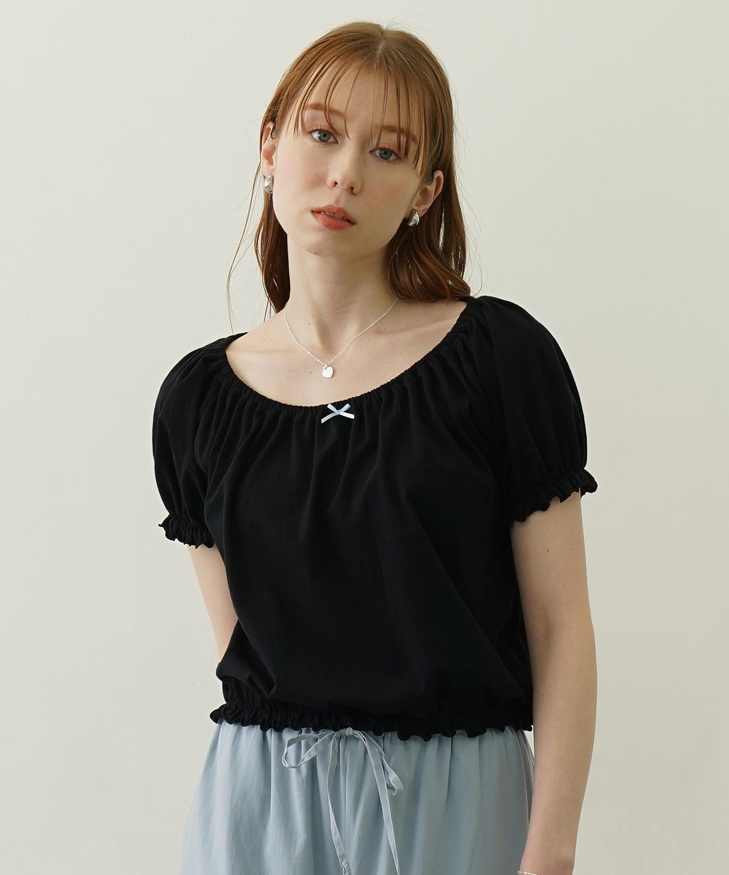 PUFF SHORT SLEEVE TOP