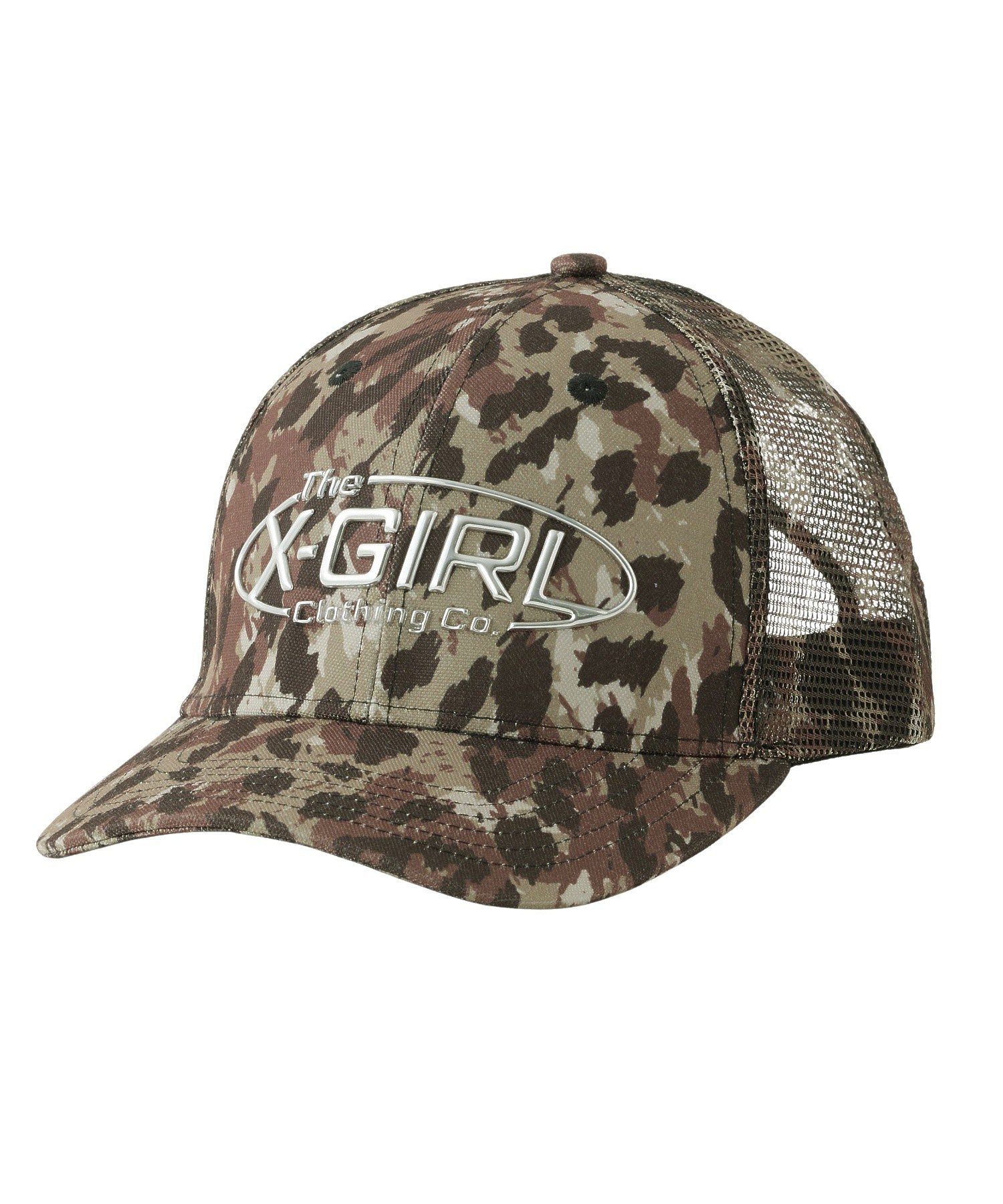 METALLIC LOGO 6PANEL MESH CAP