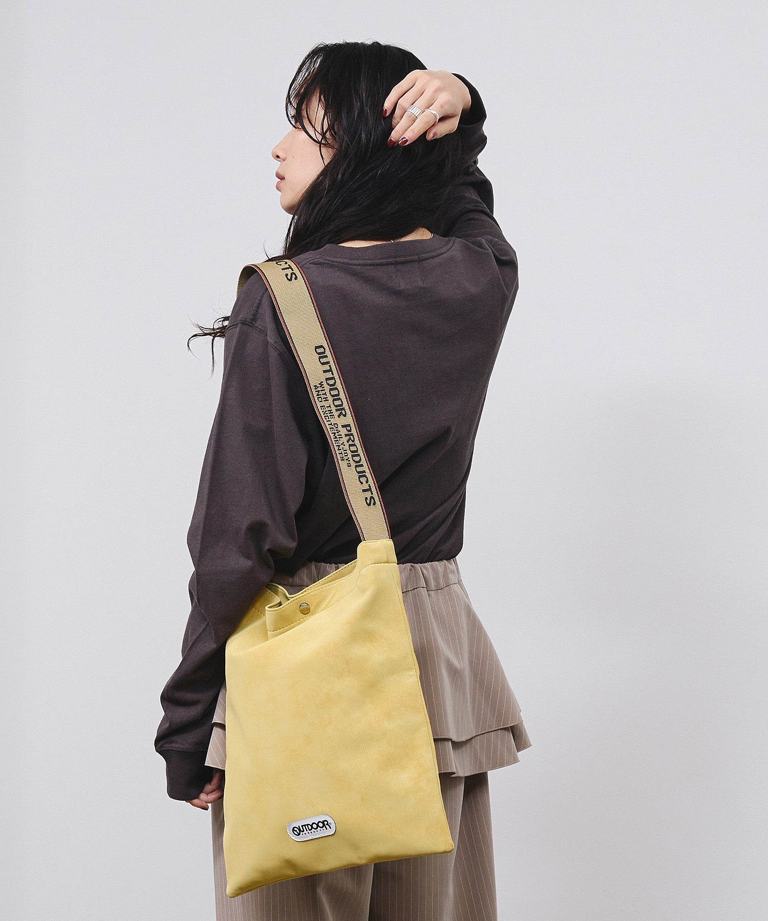 【ROSE BUD別注】OUTDOOR PRODUCTS/JACQUARD TAPE TOTE