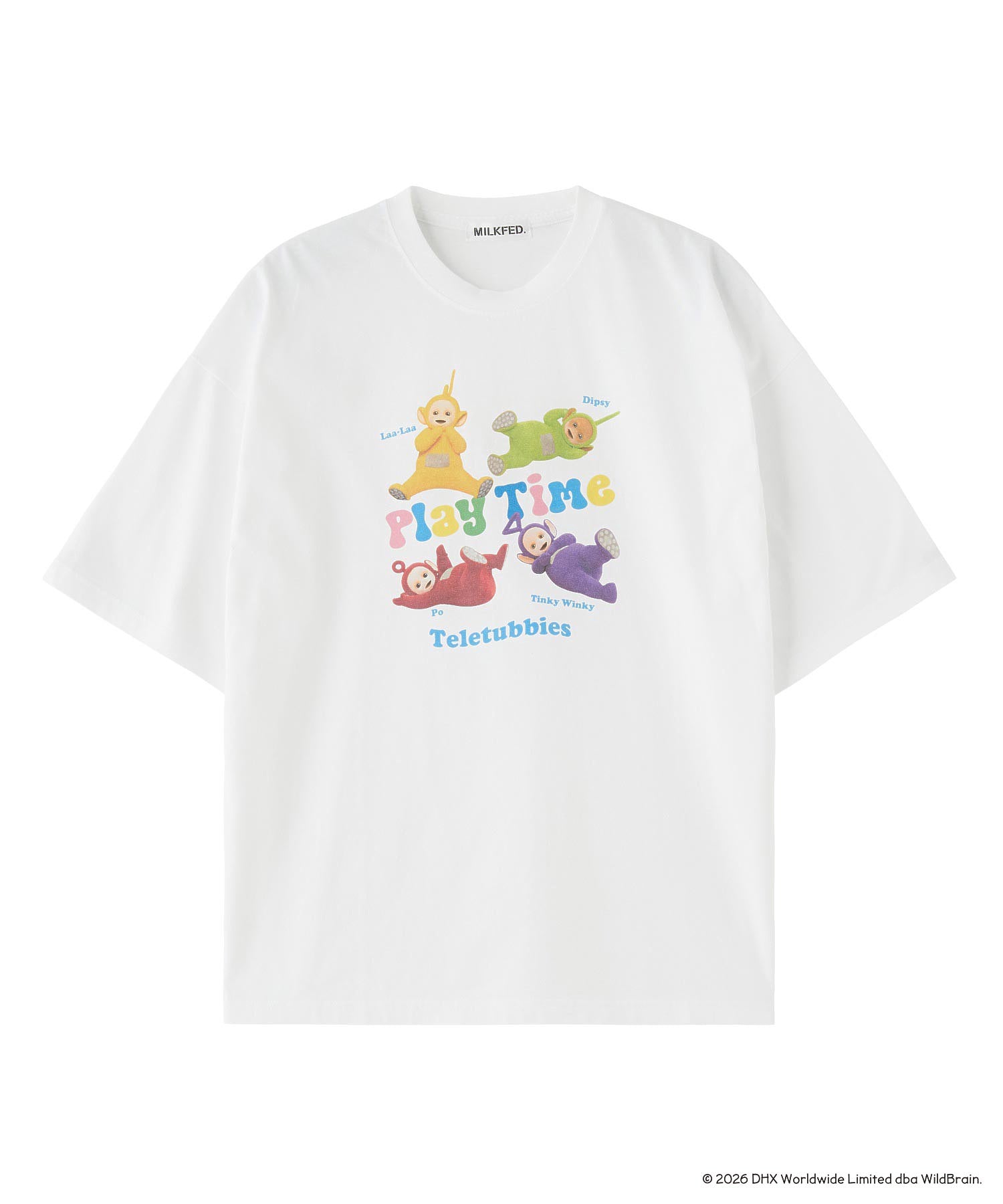 MILKFED. / TELETUBBIES PLAYTIME WIDE S/S TEE