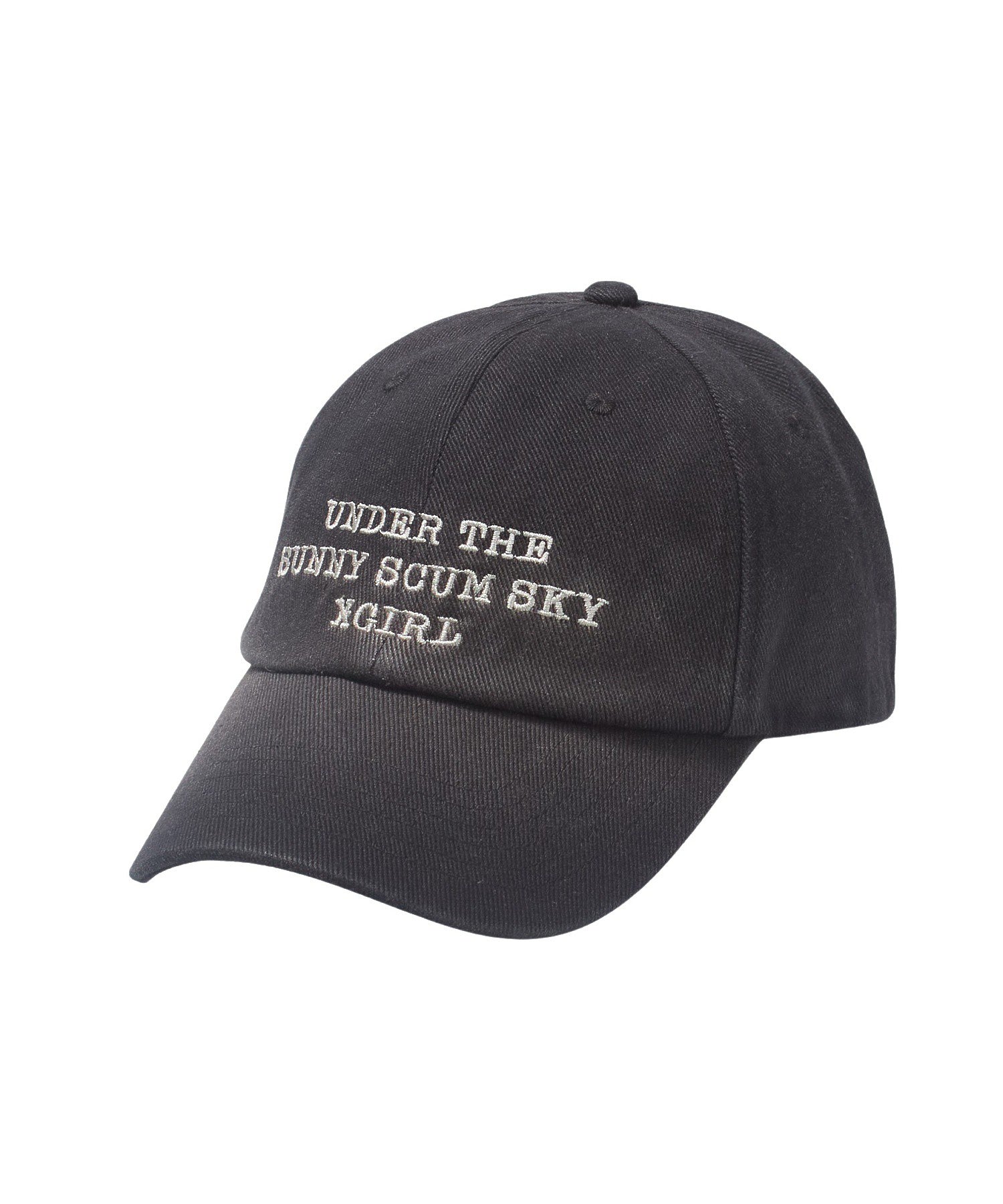 FADED FACE LABEL 6PANEL CAP