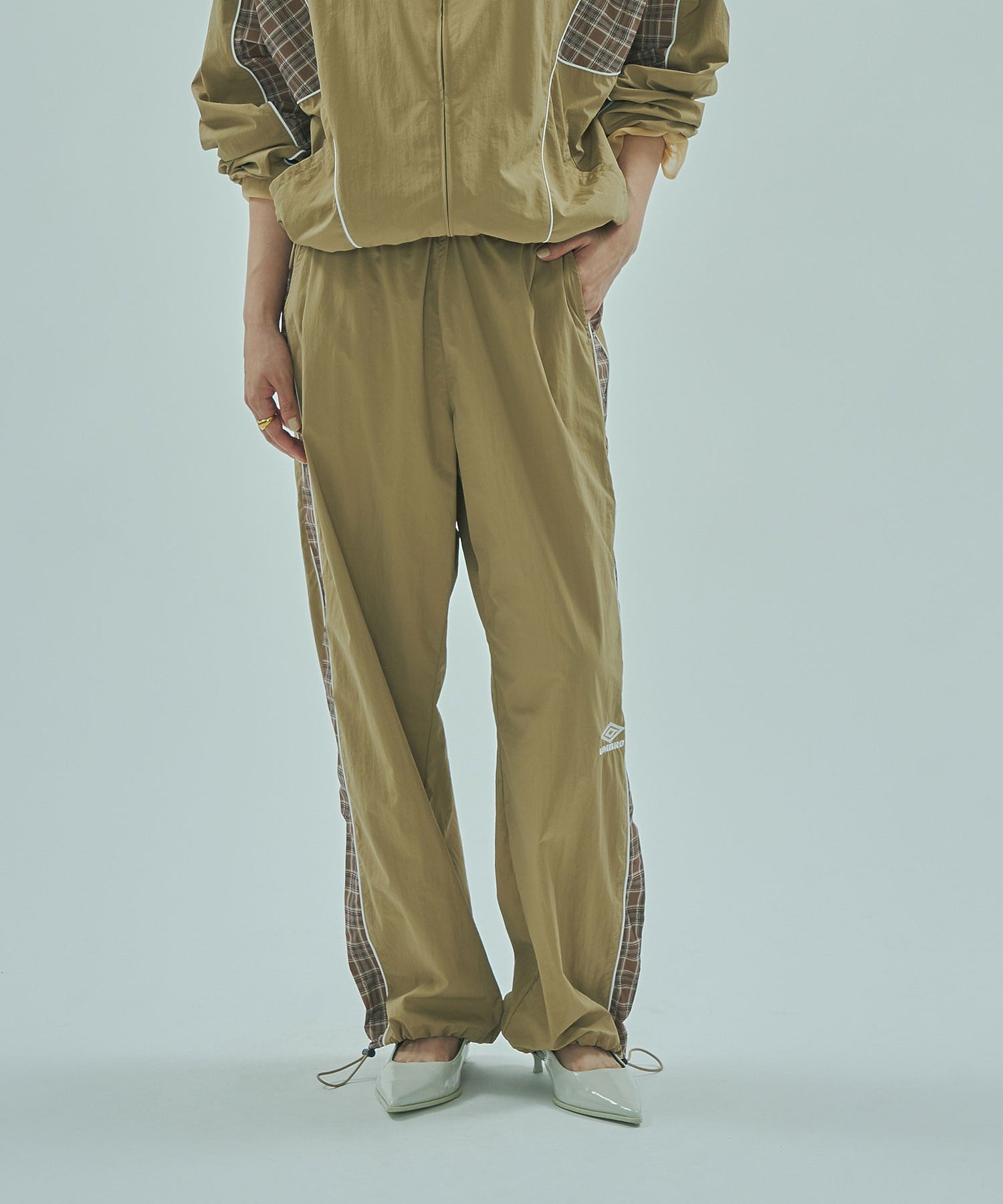 UMBRO × ROSE BUD/NYLON PANTS