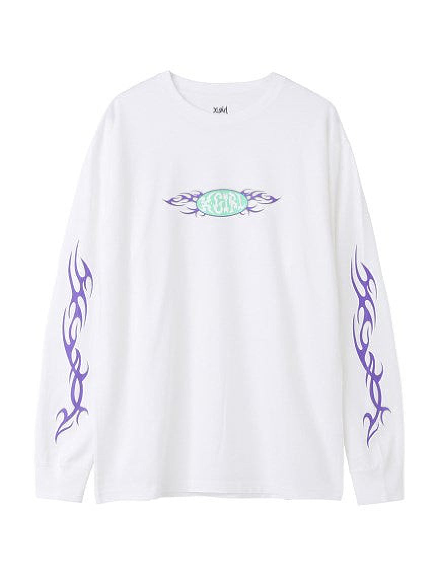 TRIBAL LOGO L/S TEE X-girl