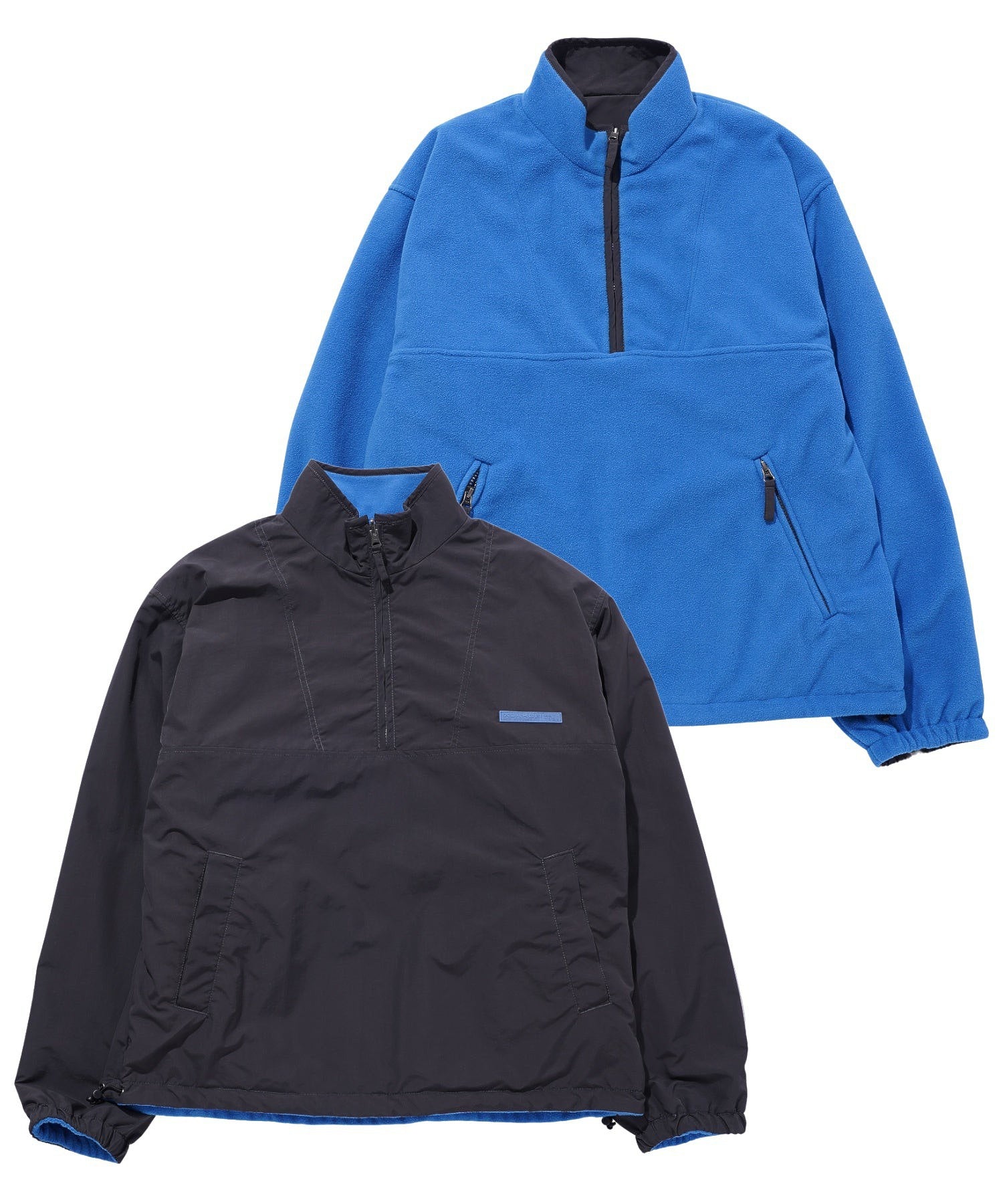 REVERSIBLE HALF ZIP JACKET XLARGE