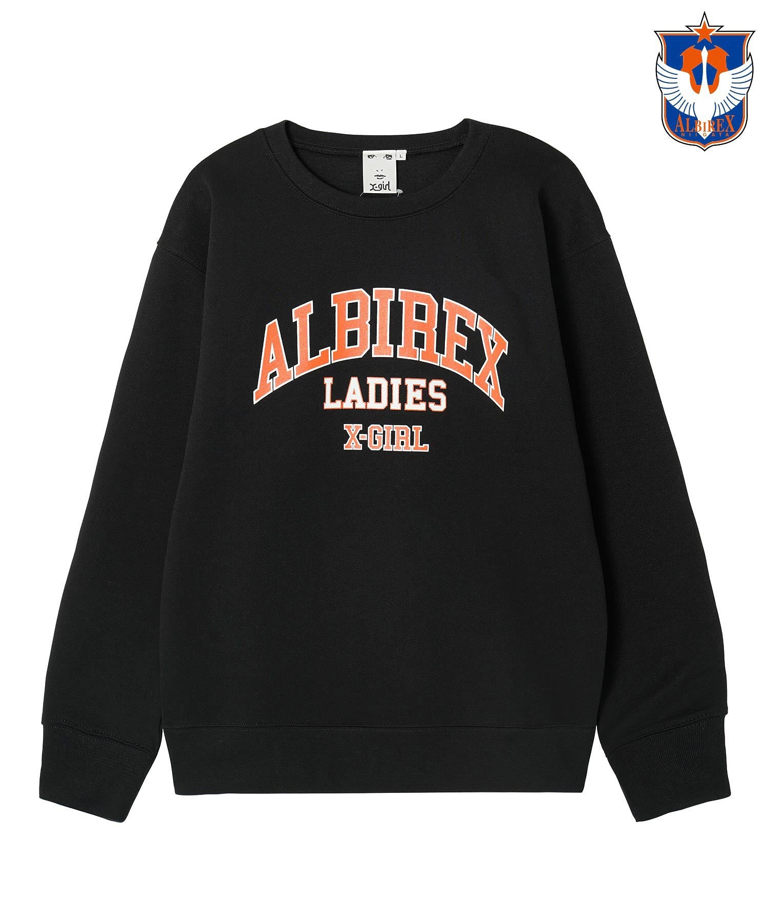 WEリーグ|ALB L COLLEGE LOGO CREW SWEAT/アルビレックス新潟レディース/ALBIREX カレッジロゴクルースウェット