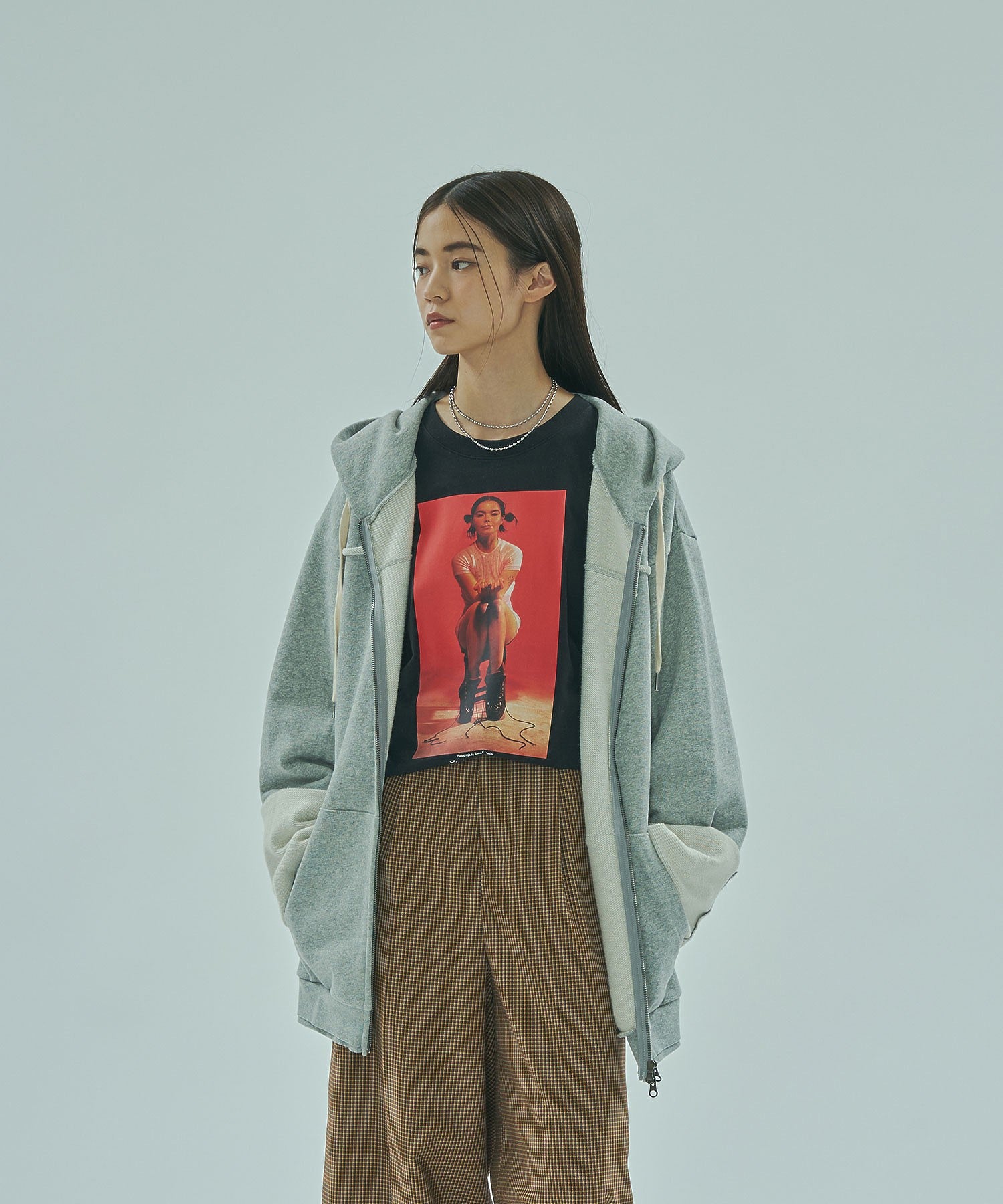 CREOLME/FULL ZIP HOODIE
