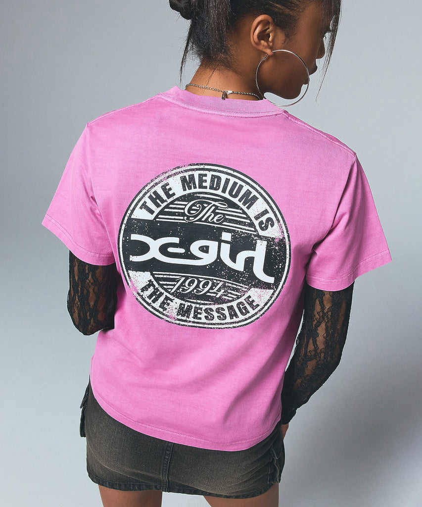 tシャツ PIGMENT DISTRESSED CIRCLE LOGO S/S TEE レディース メンズ PIGMENT DISTRESSED CIRCLE LOGO S/S TEE – calif（カリフ）公式