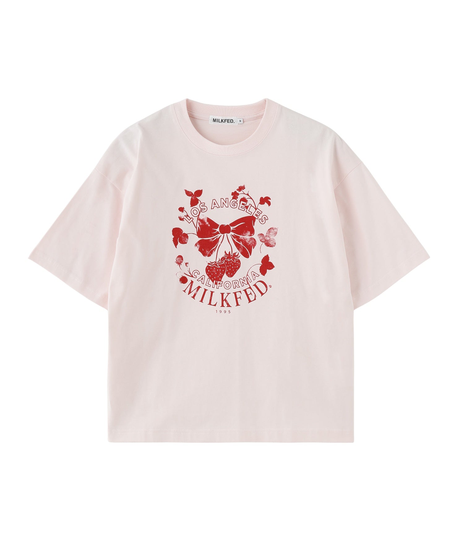 WATERCOLOR STRAWBERRY WIDE S/S TEE