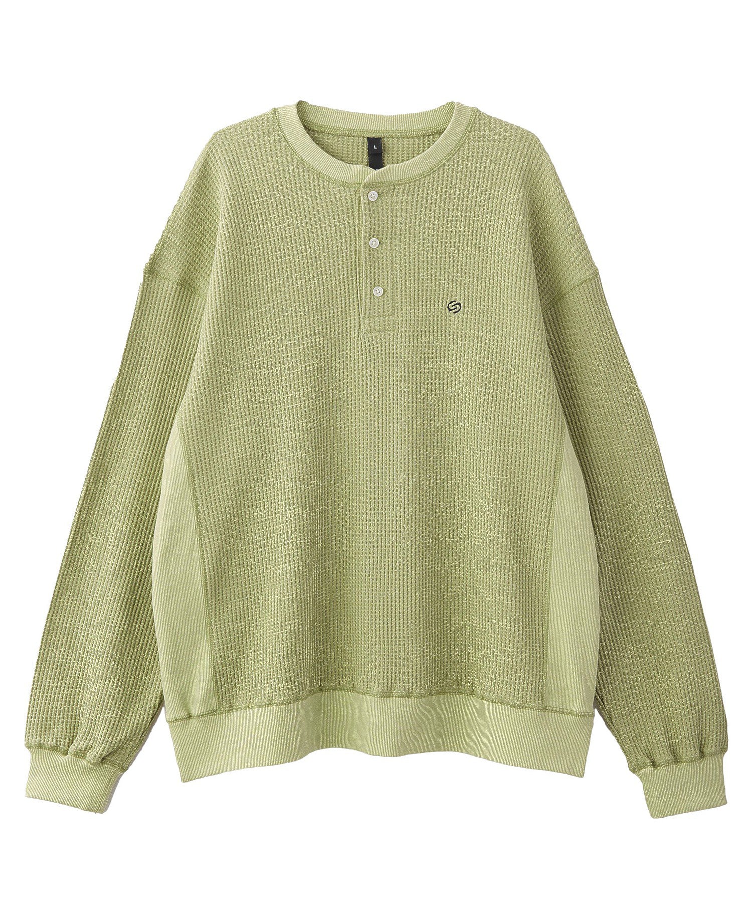 L/S THERMAL HENLEY NECK SHIRT