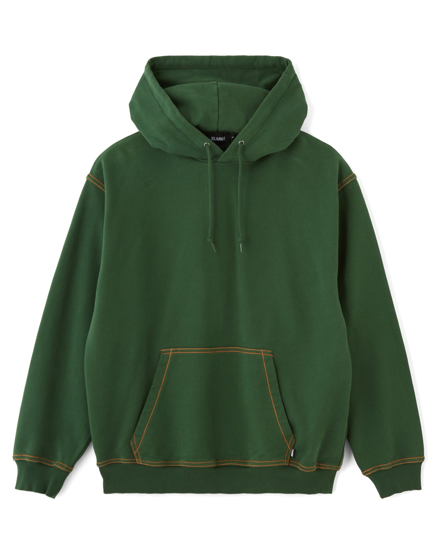 CONTRAST STITCH HOODED SWEATSHIRT