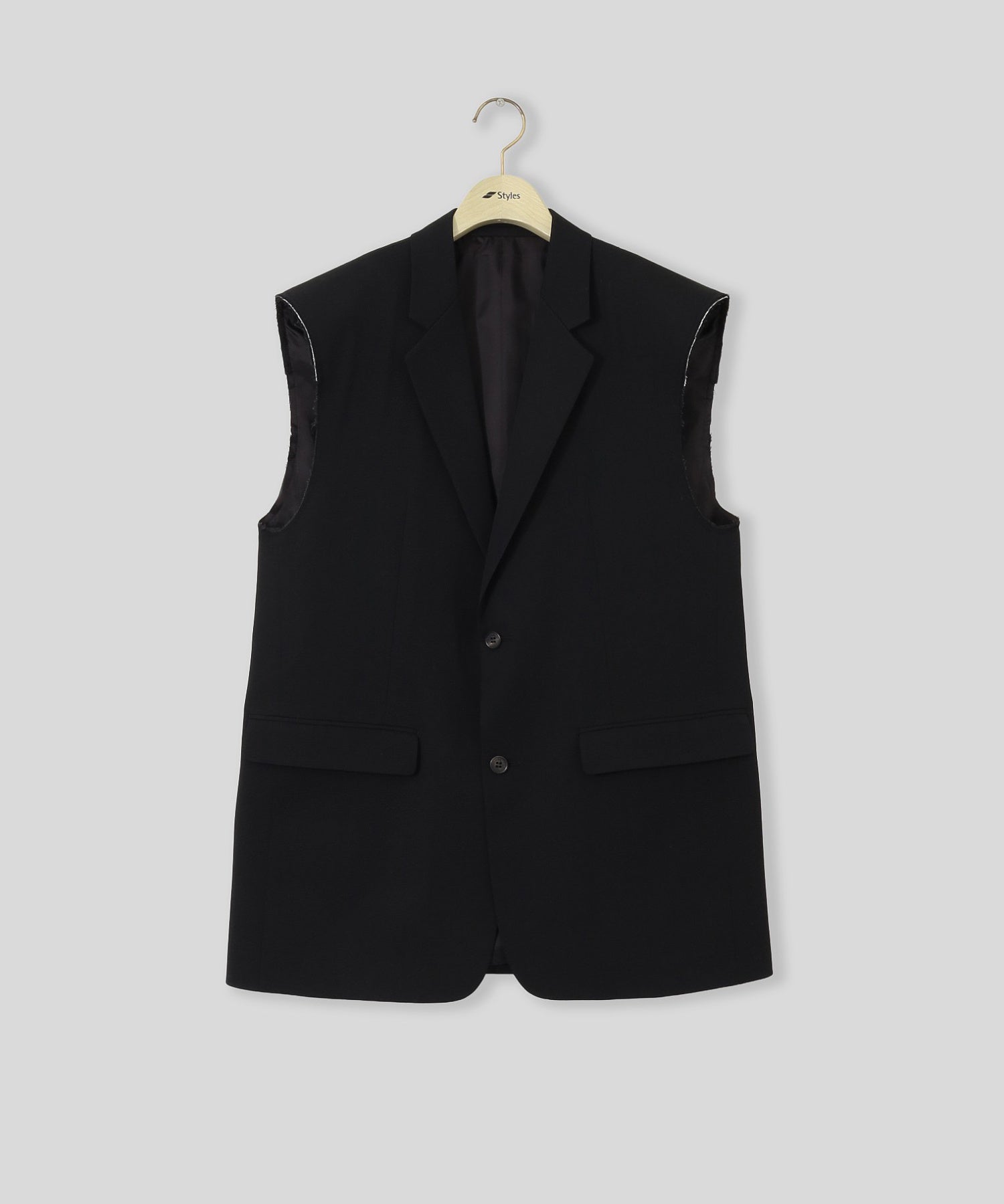 SEMOH/セモー/Cut-off Sleeve Tailored Jacket 29-4-02