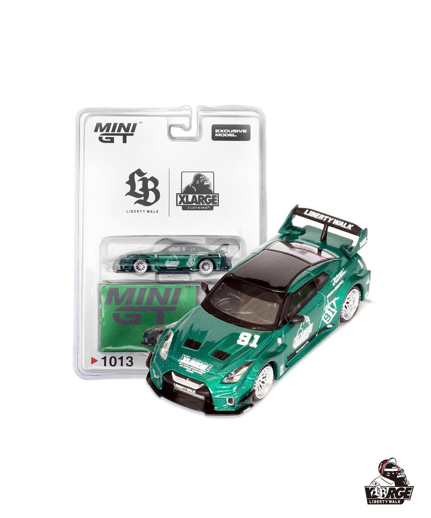 LIBERTY WALK×XLARGE MINI GT 1/64 XLARGE×LIBERTY WALK MINI GT 1/64 LB-Silhouette WORKS GT