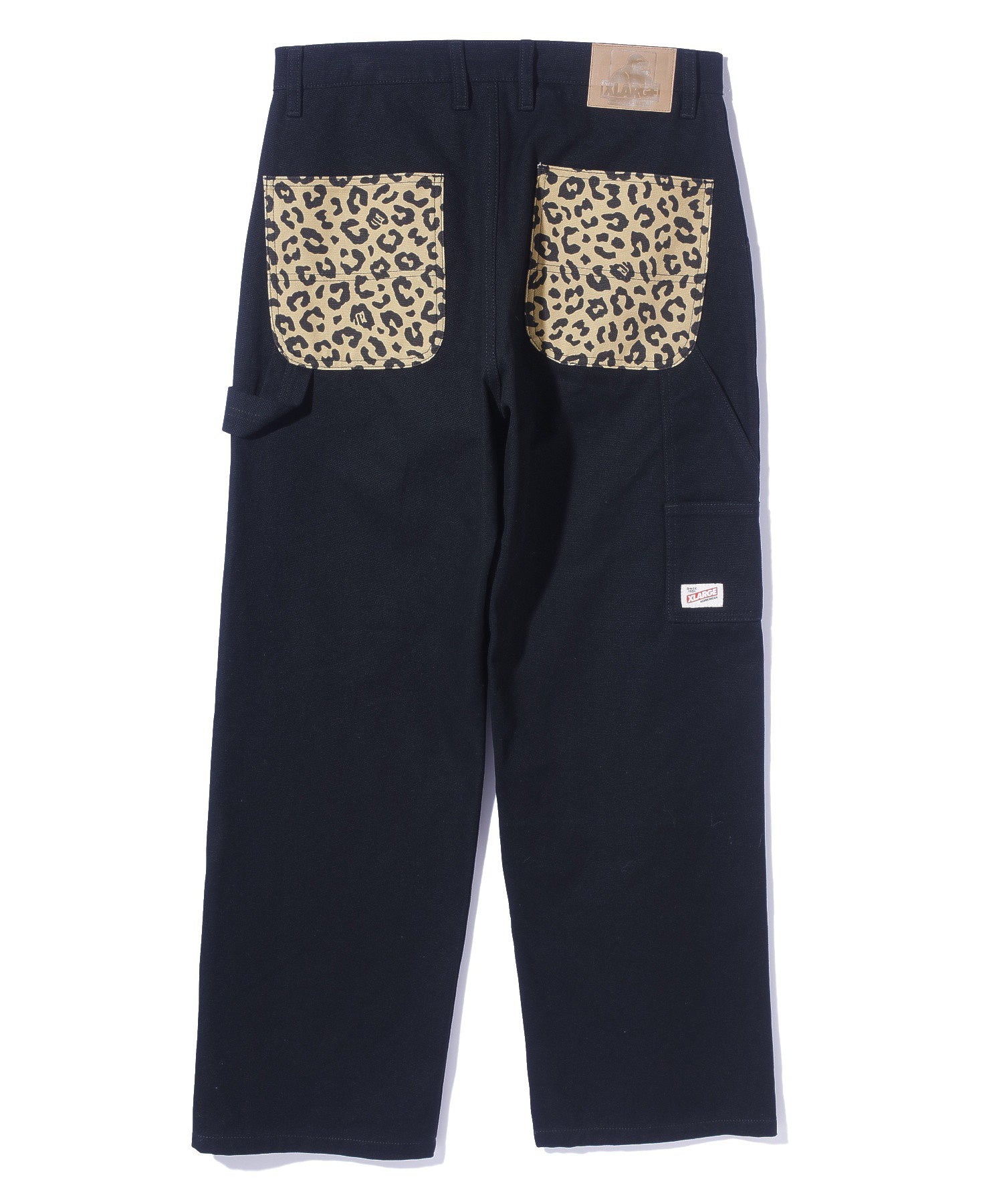 LEOPARD POCKET PAINTER PANTS