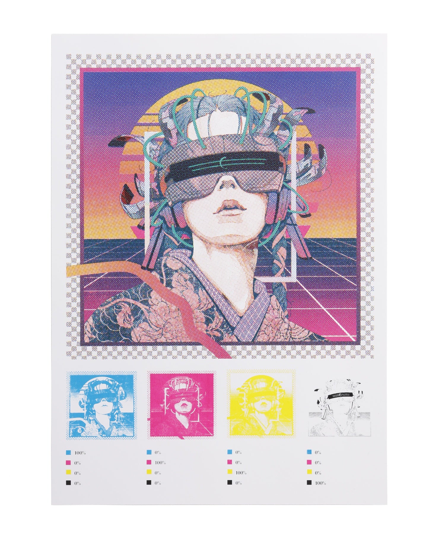 SHUN NAKAO SILKSCREEN PRINTS calif-ART