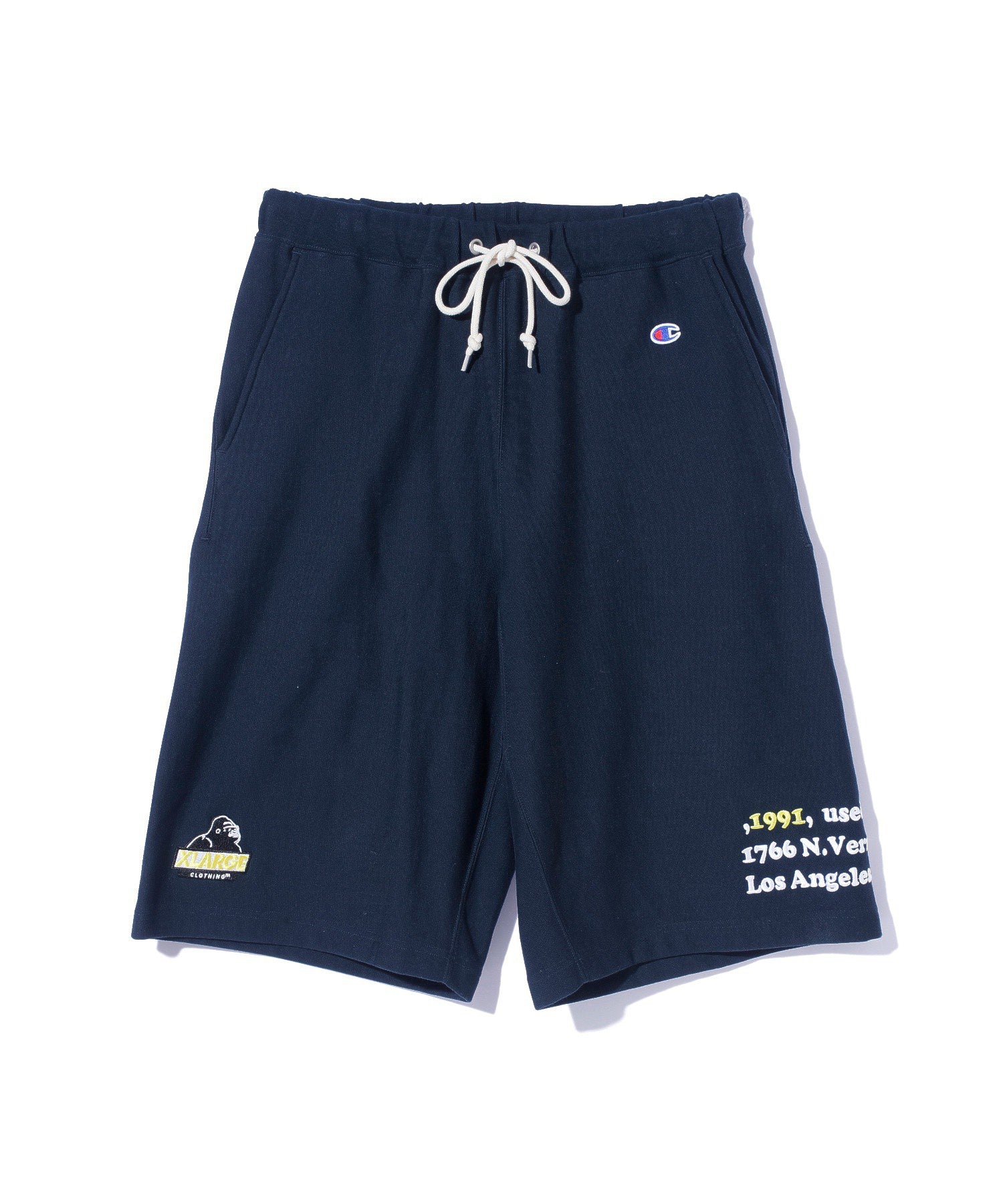 XLARGE×Champion REVERSE WEAVE PULLOVER SWEAT SHORT PANTS