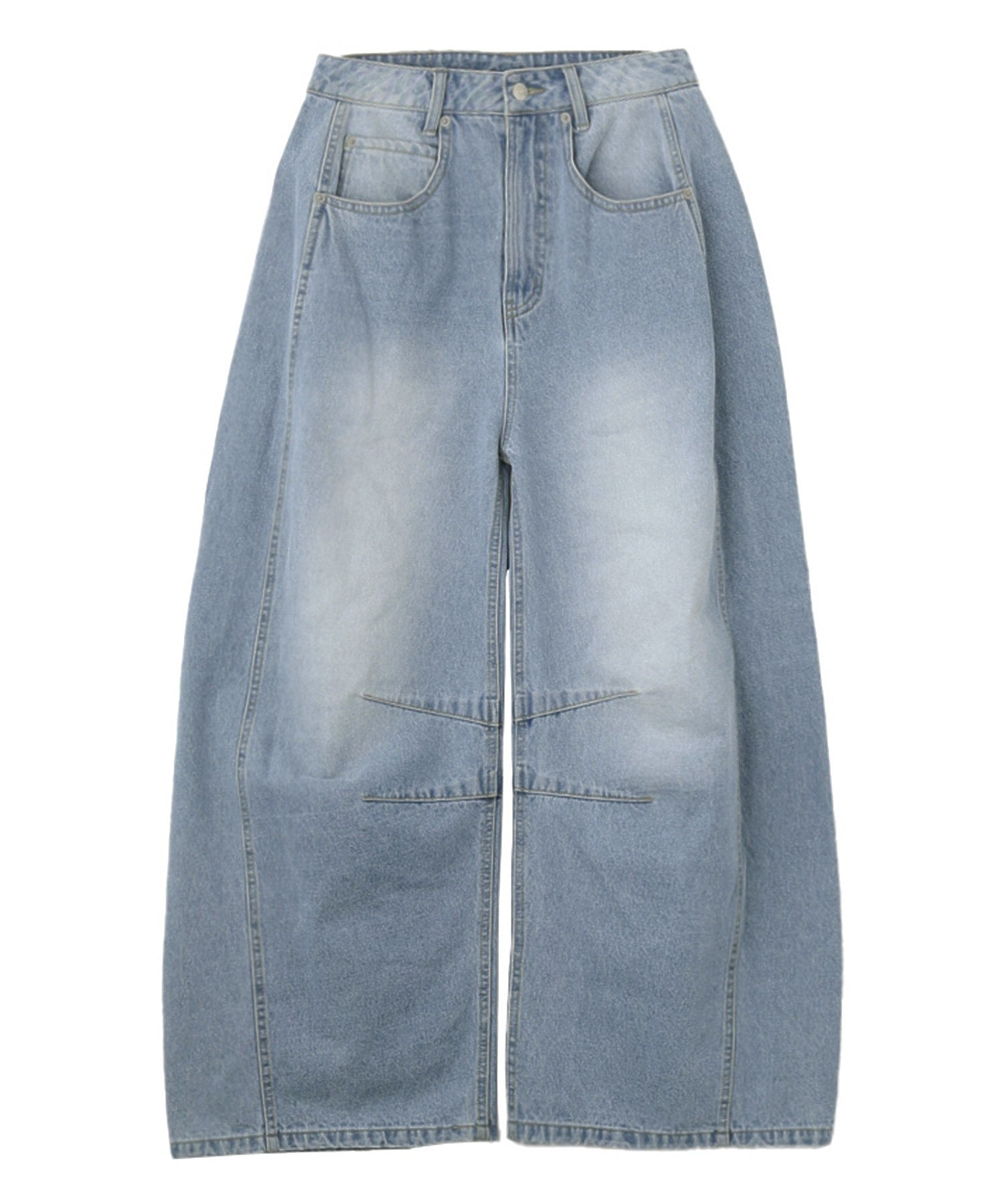 WIDE BAGGY DENIM PANTS