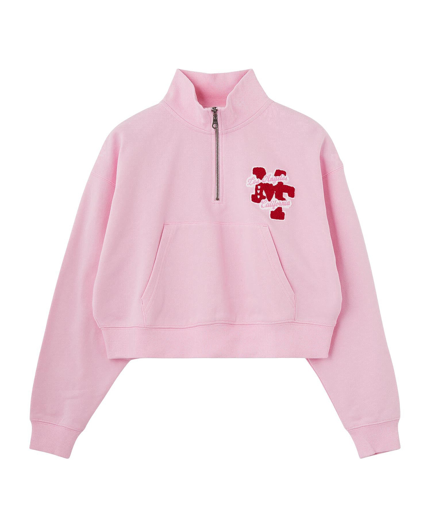 SAGARA PATCH HALF ZIP TOP