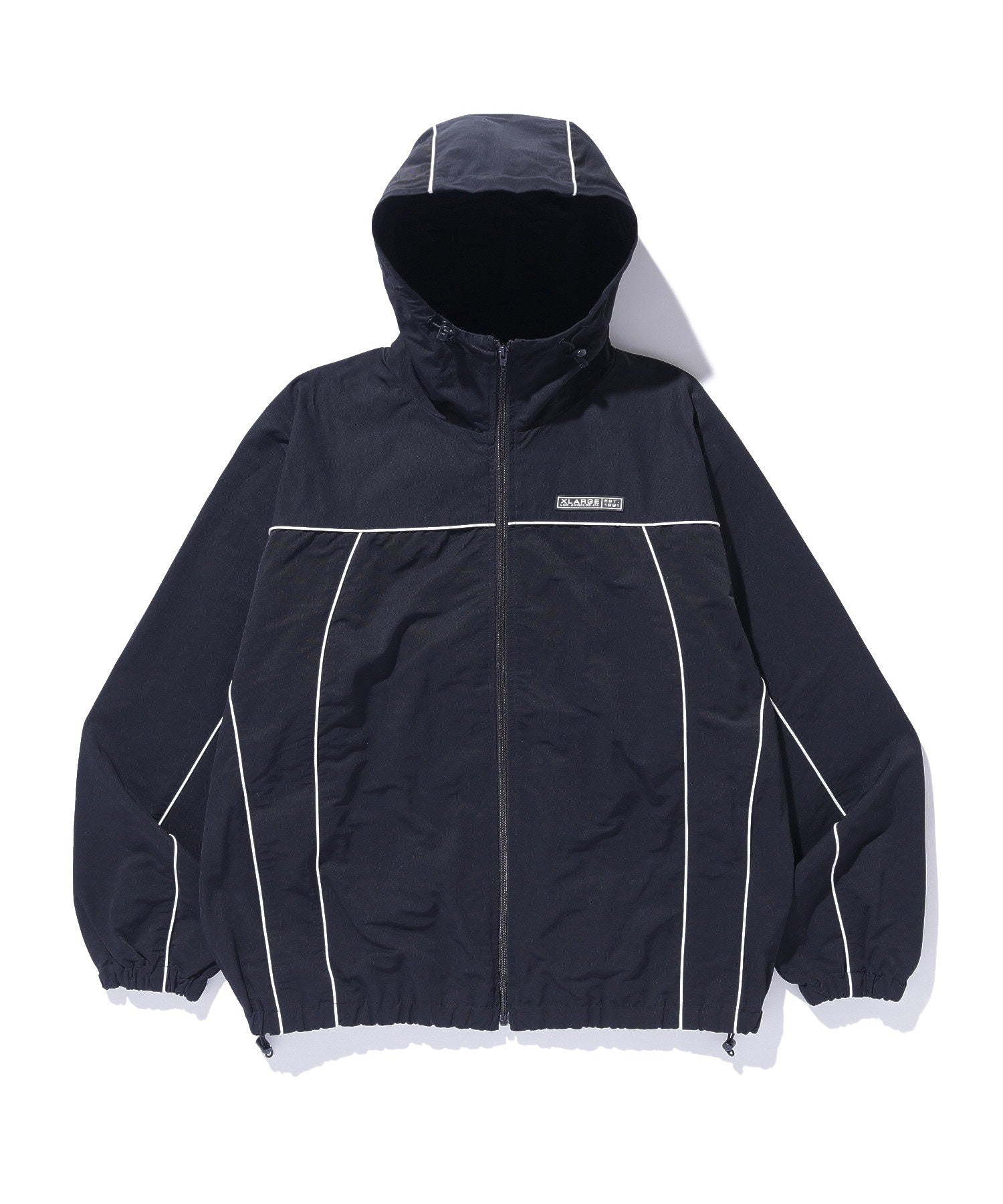 CURVED NYLON JACKET