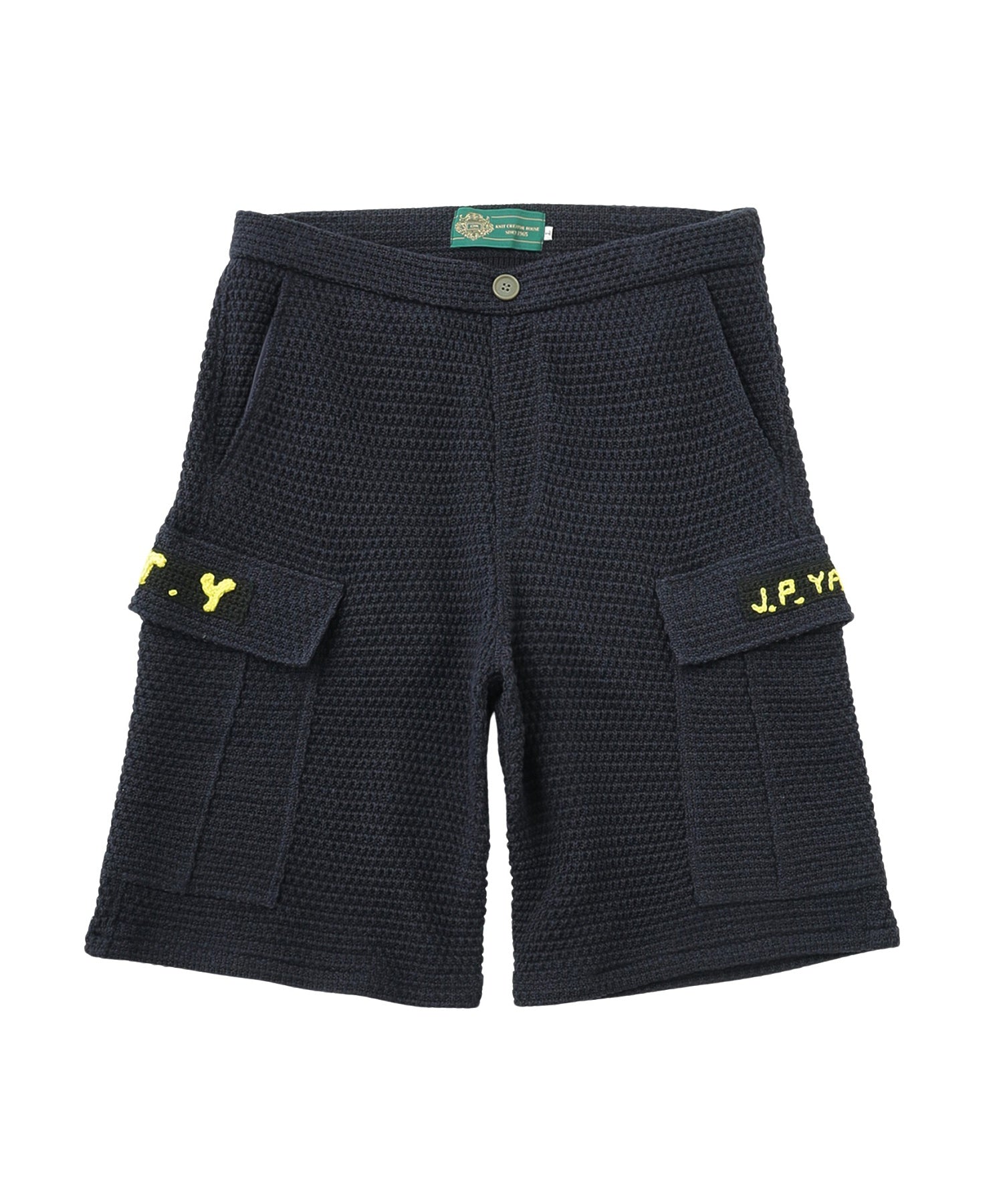 gimcontext/ジム コンテキスト/Basket Weave Cargo Knit Shorts/25105120