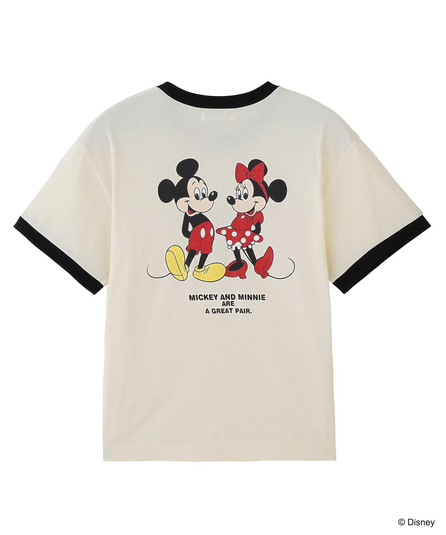 MICKEY AND MINNIE / RINGER S/S TEE