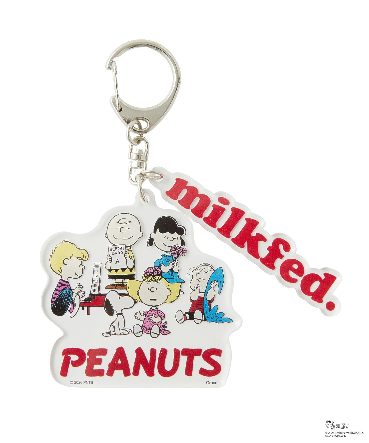 MILKFED. × PEANUTS / PEANUTS GANG KEYCHAIN