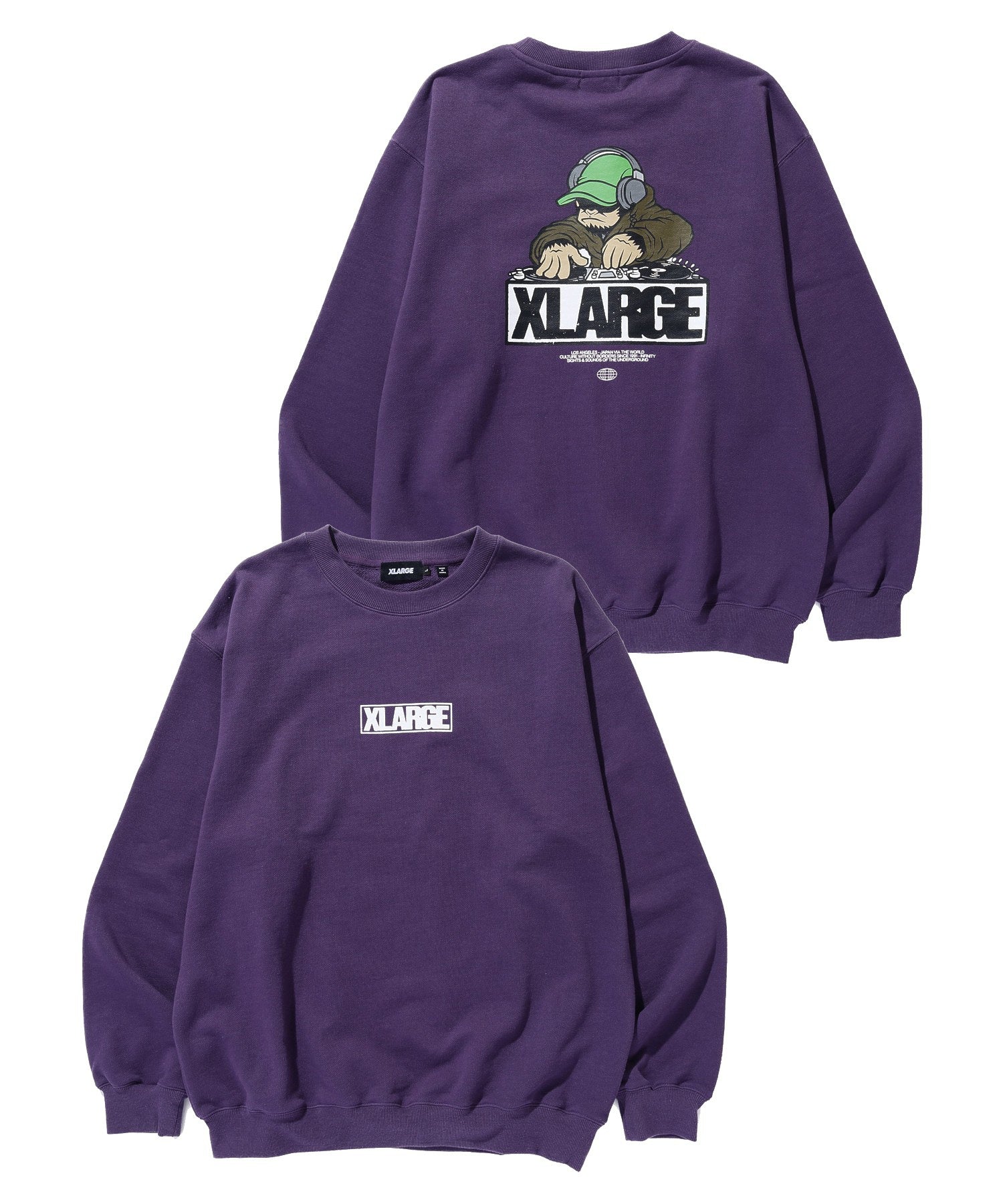 APE SELECTAH CREWNECK SWEATSHIRT