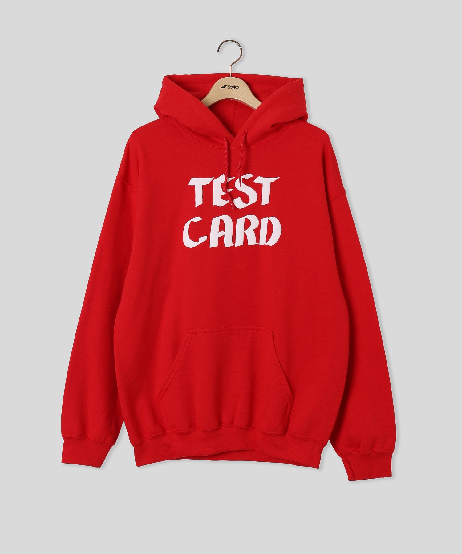 LOOSEJOINTS/ルーズジョインツ/TEST CARD HOODIE LF26FH001TG RED