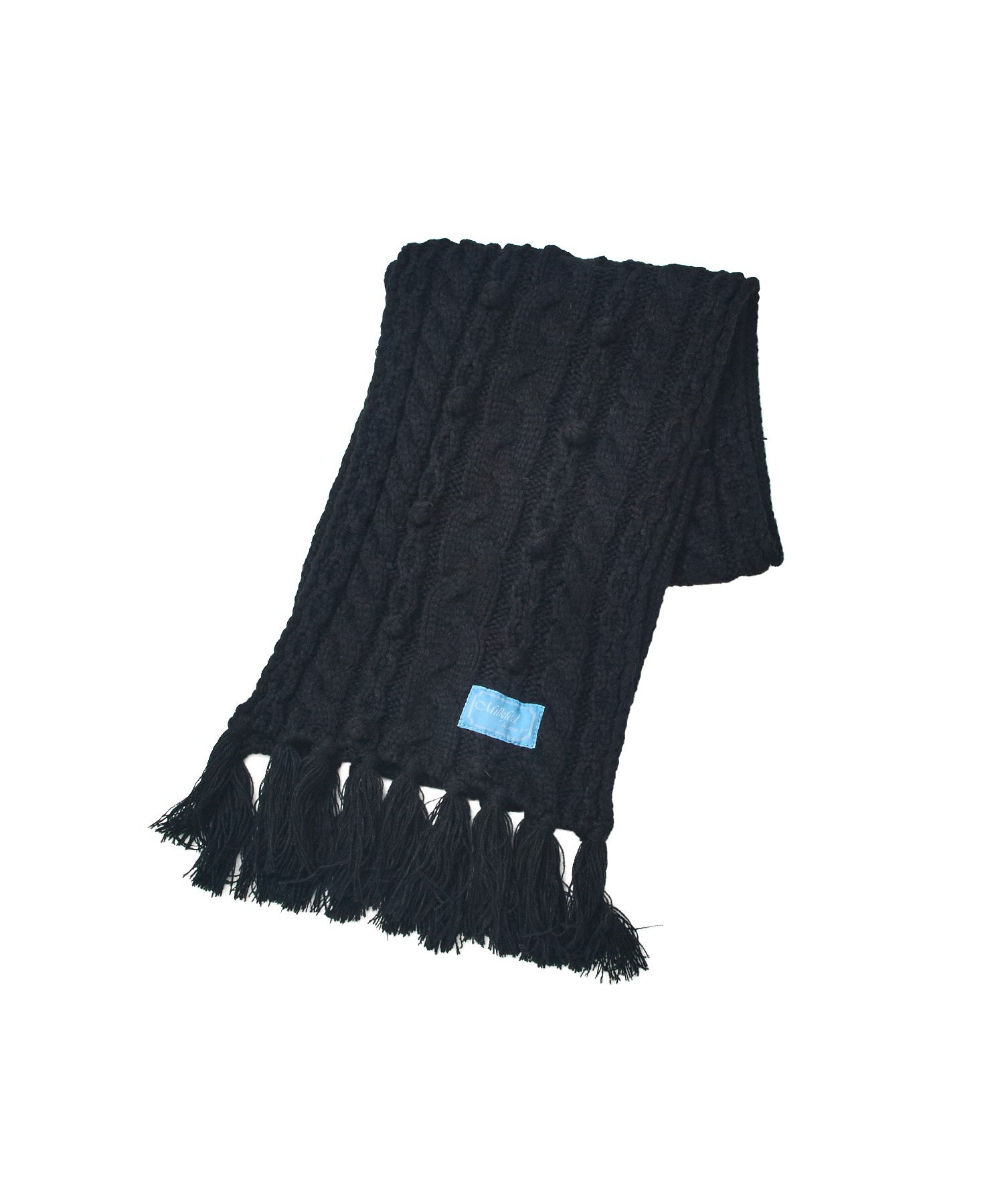 CABLE KNIT STOLE