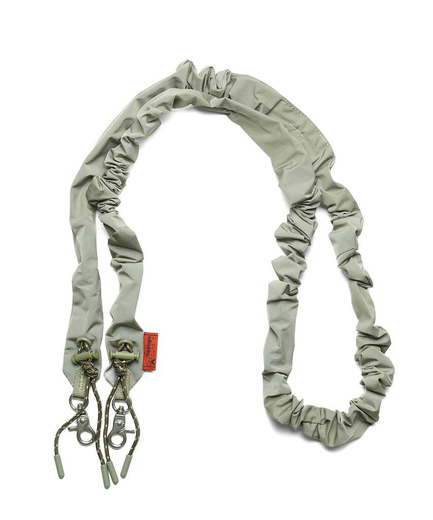 Topologie Red Tech Sateen ストラップ 完売品 未使用 Styles / topologie/トポロジー/Bungee Strap Beige Tech sateen