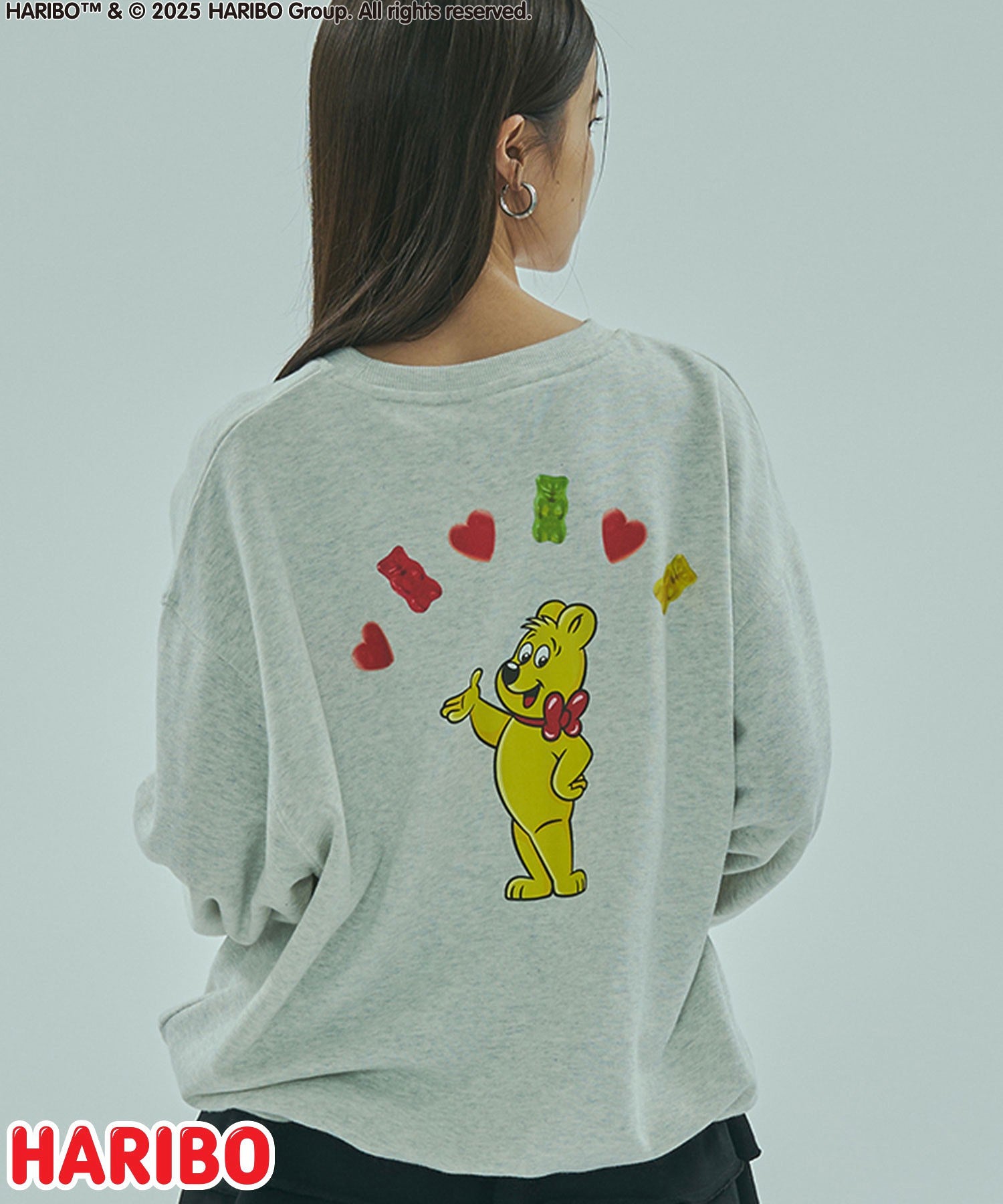 ROSE BUD x HARIBO BEAR L/S SWEAT