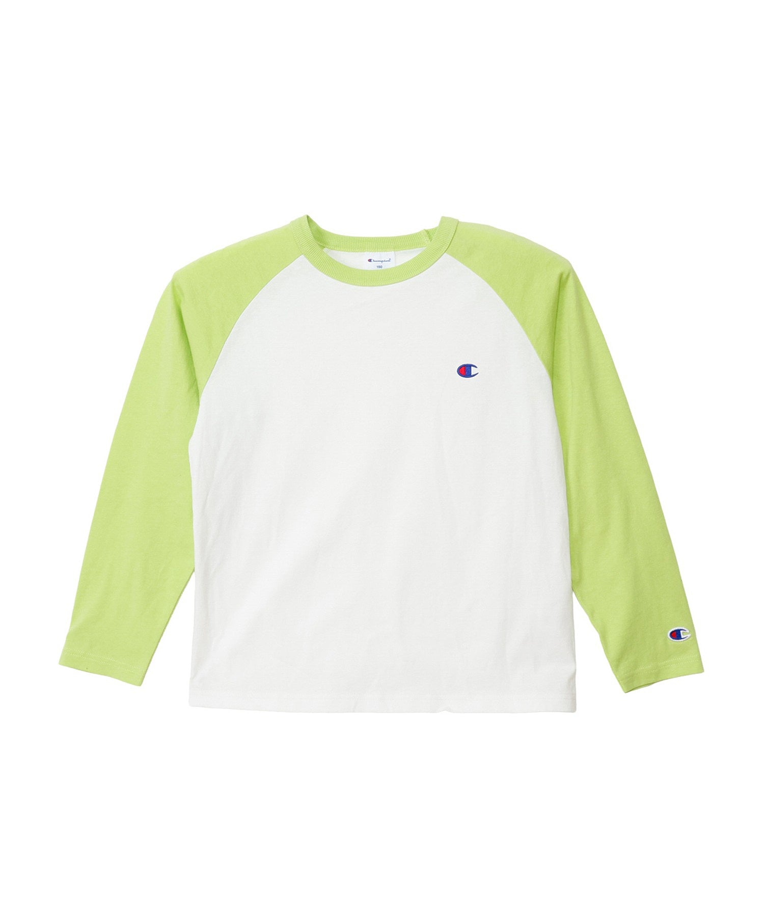 【Champion® KIDS】RAGLAN LONG SLEEVE T-SHIRT