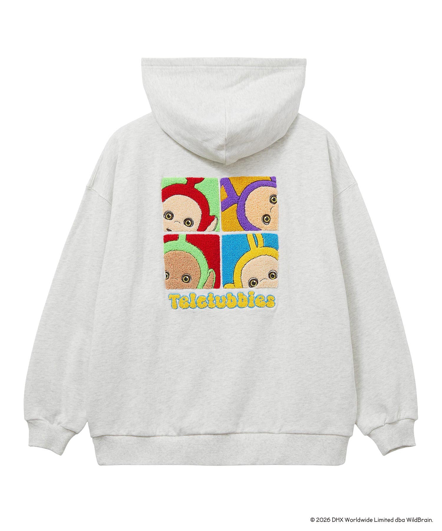 MILKFED. / TELETUBBIES SQUARE FRAME ZIP UP HOODIE