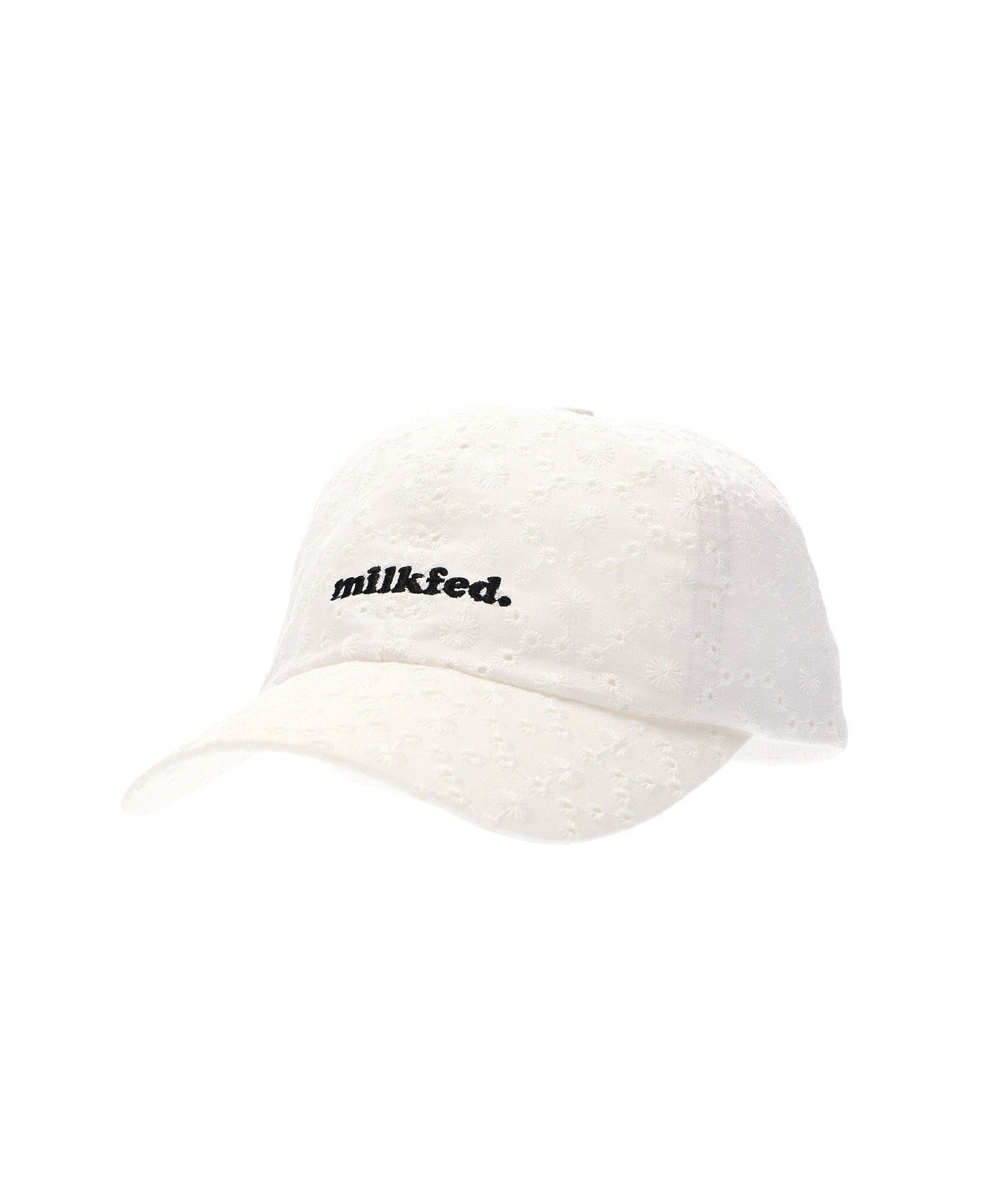 LOGO LACE CAP MILKFED.