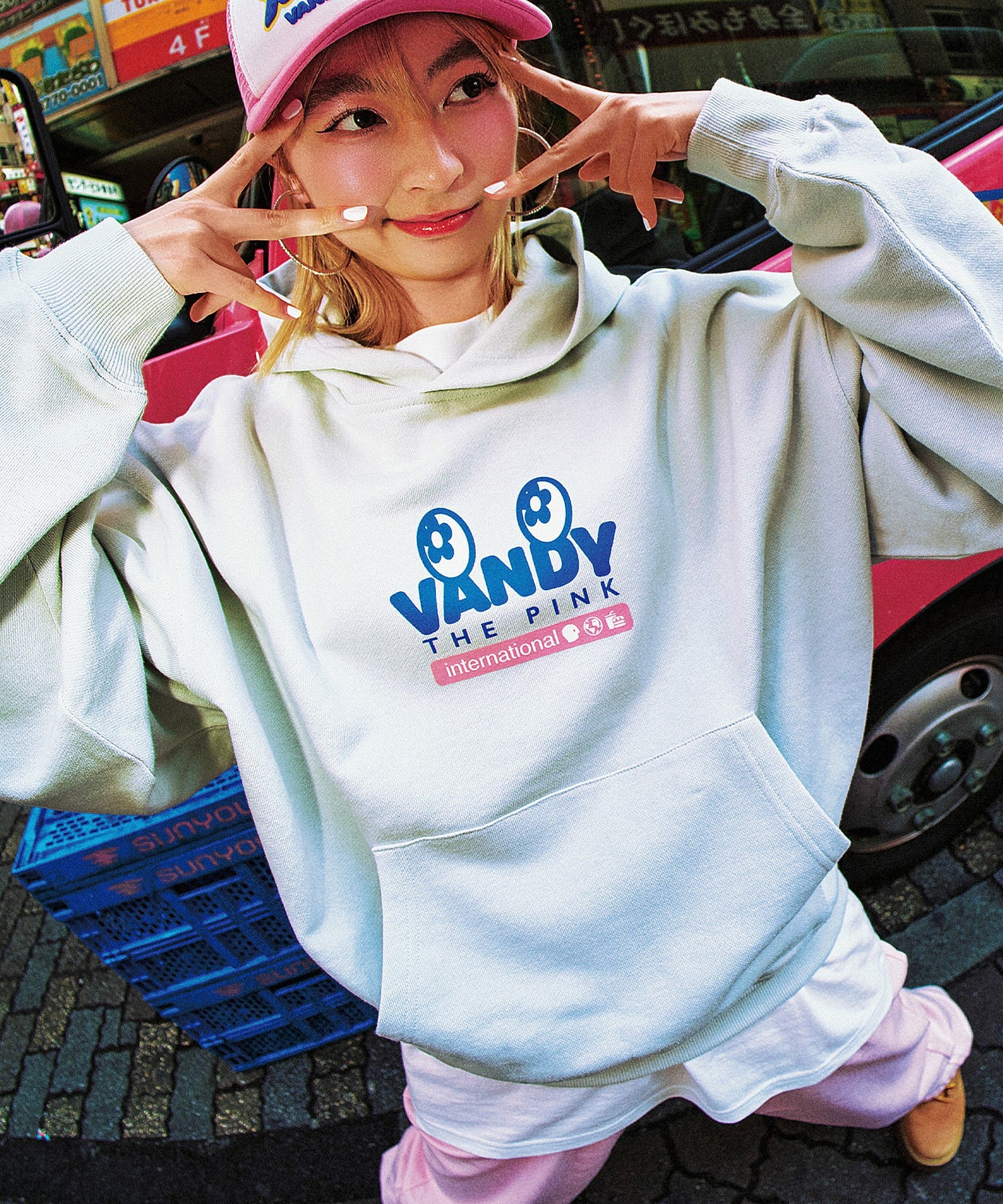 X-girl x VTP SWEAT HOODIE