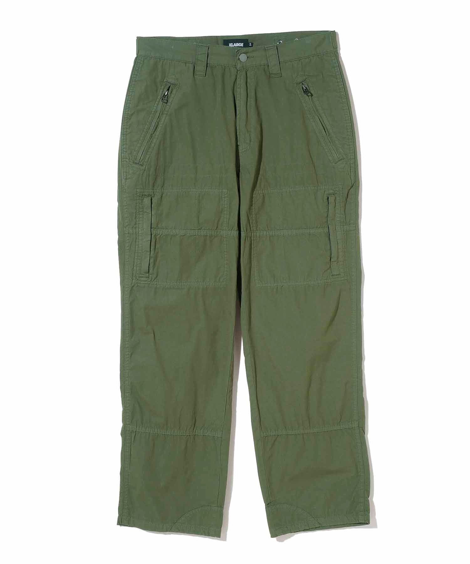 STITCH WORKED MULTI POCKET PANTS XLARGE