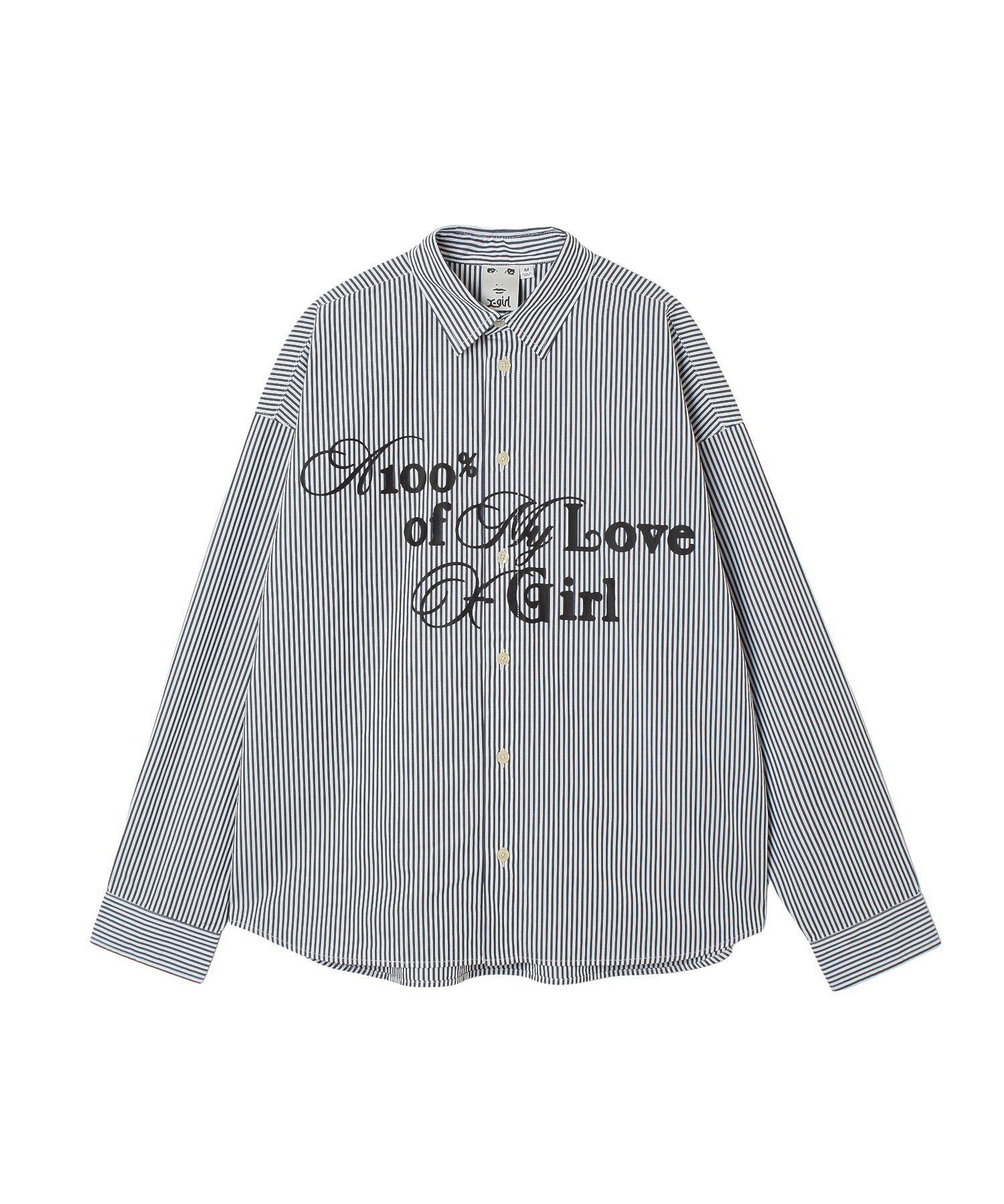 MIX FONT LOGO L/S SHIRT