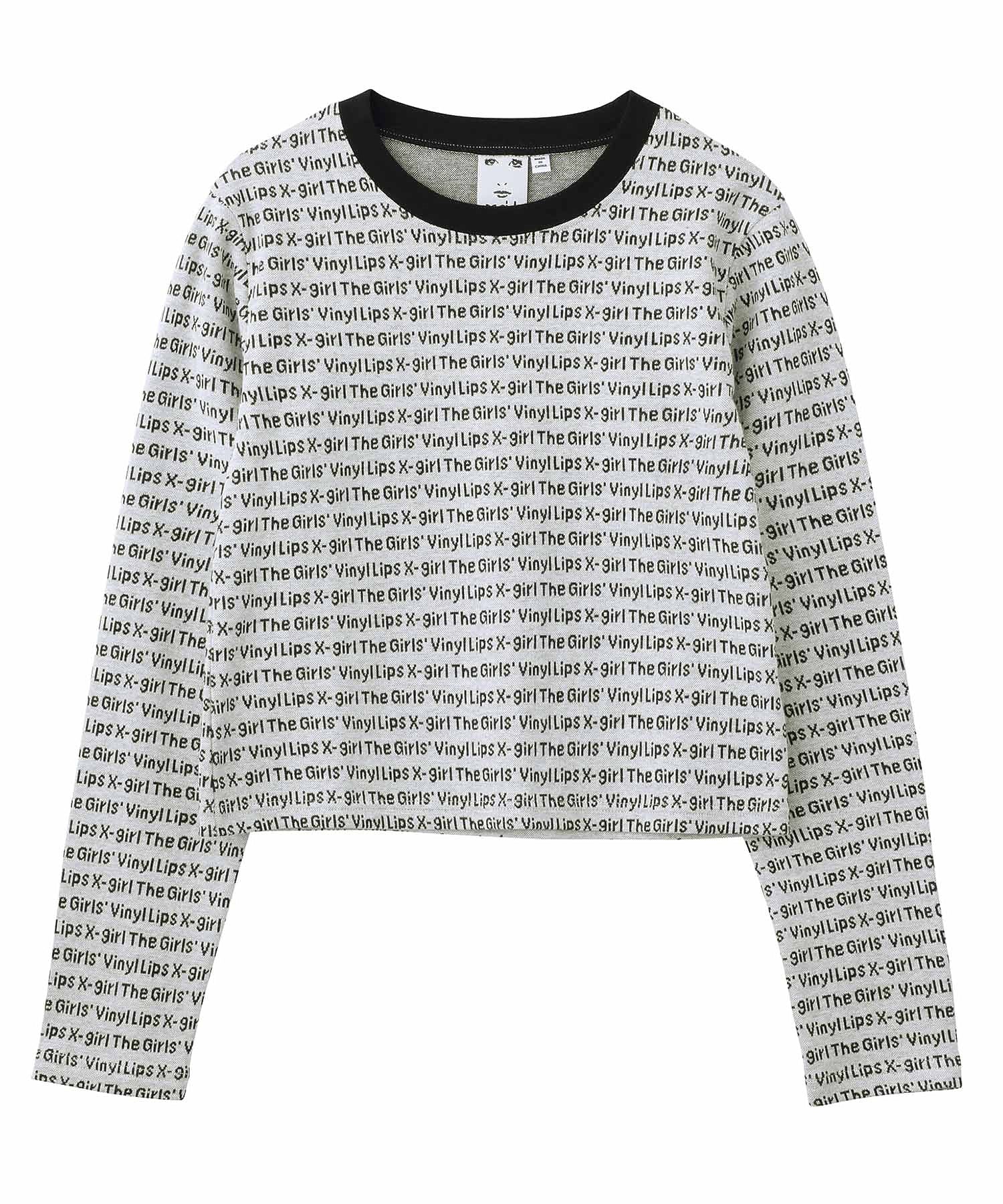 JACQUARD L/S TOP X-girl