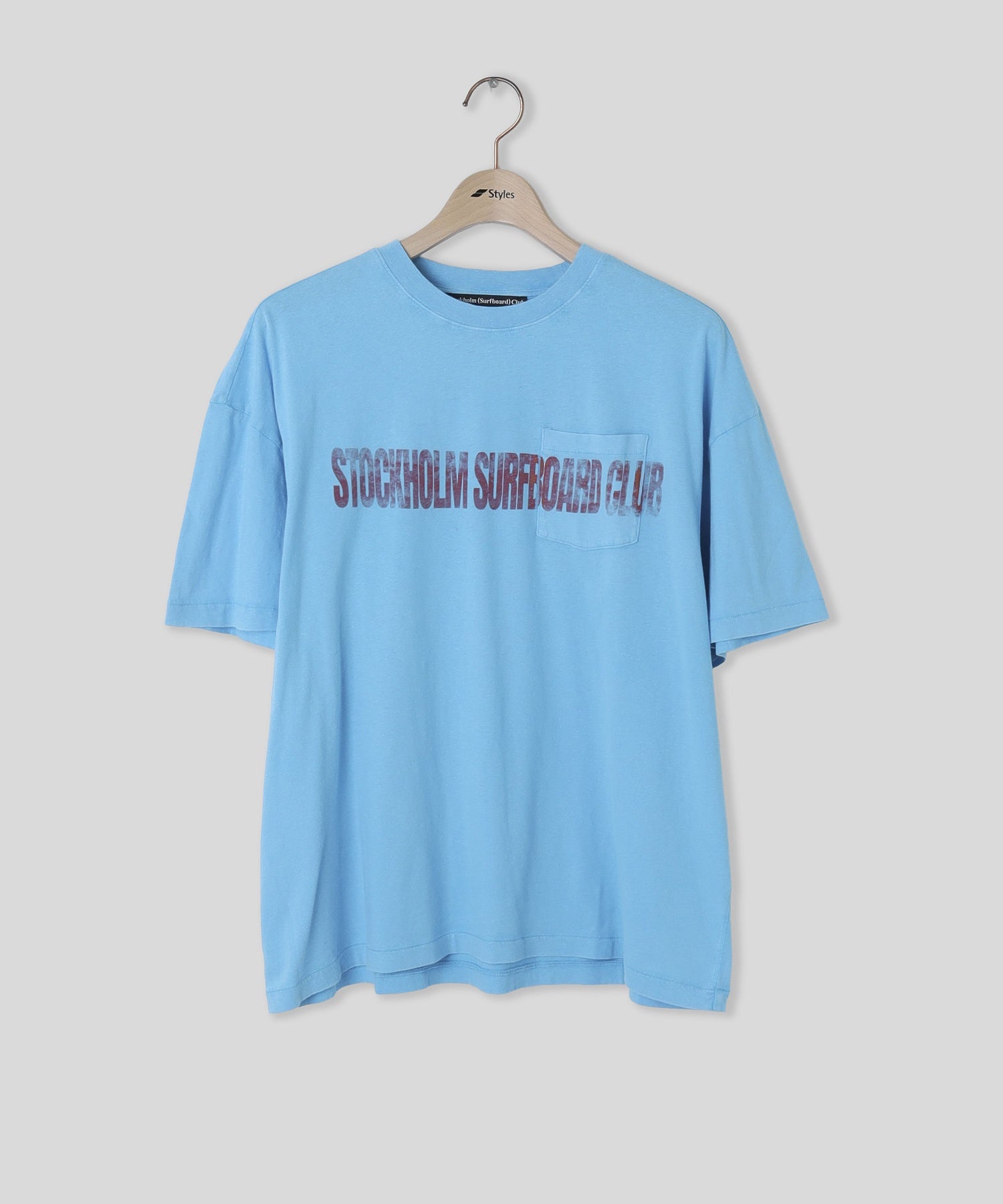STOCKHOLM SURFBOARD CLUB/ストックホルムサーフボードクラブ/Pocket Tee Life U1000275