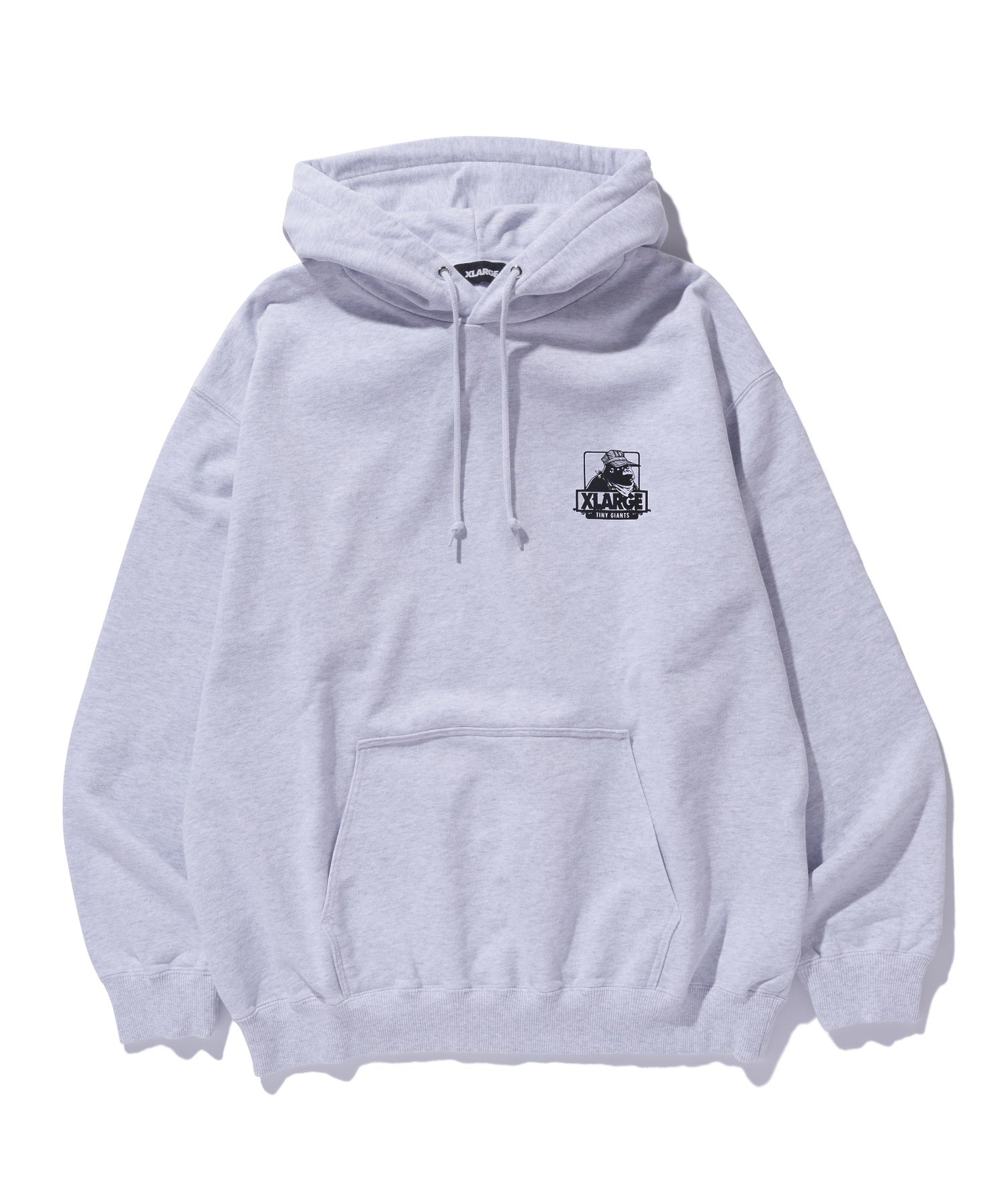 XLARGE×TINY GIANTS PULLOVER HOODED SWEAT SHIRT calif-ART