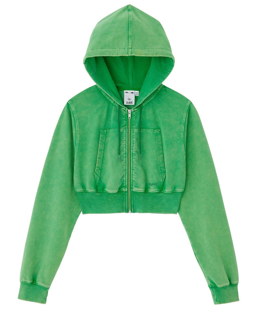 COMPACT ZIP UP HOODIE X-girl – calif