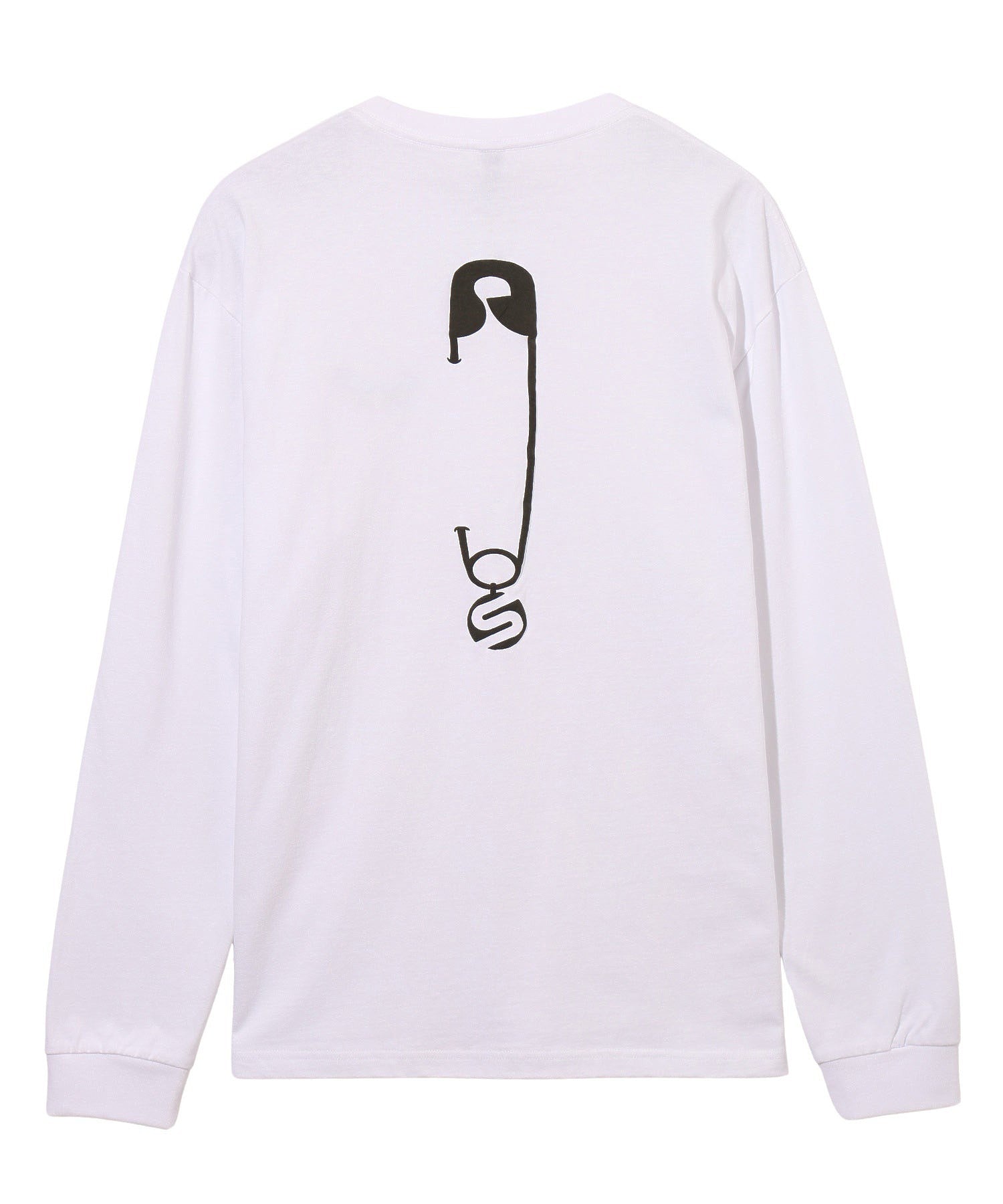 SAFETY PIN L/S TEE