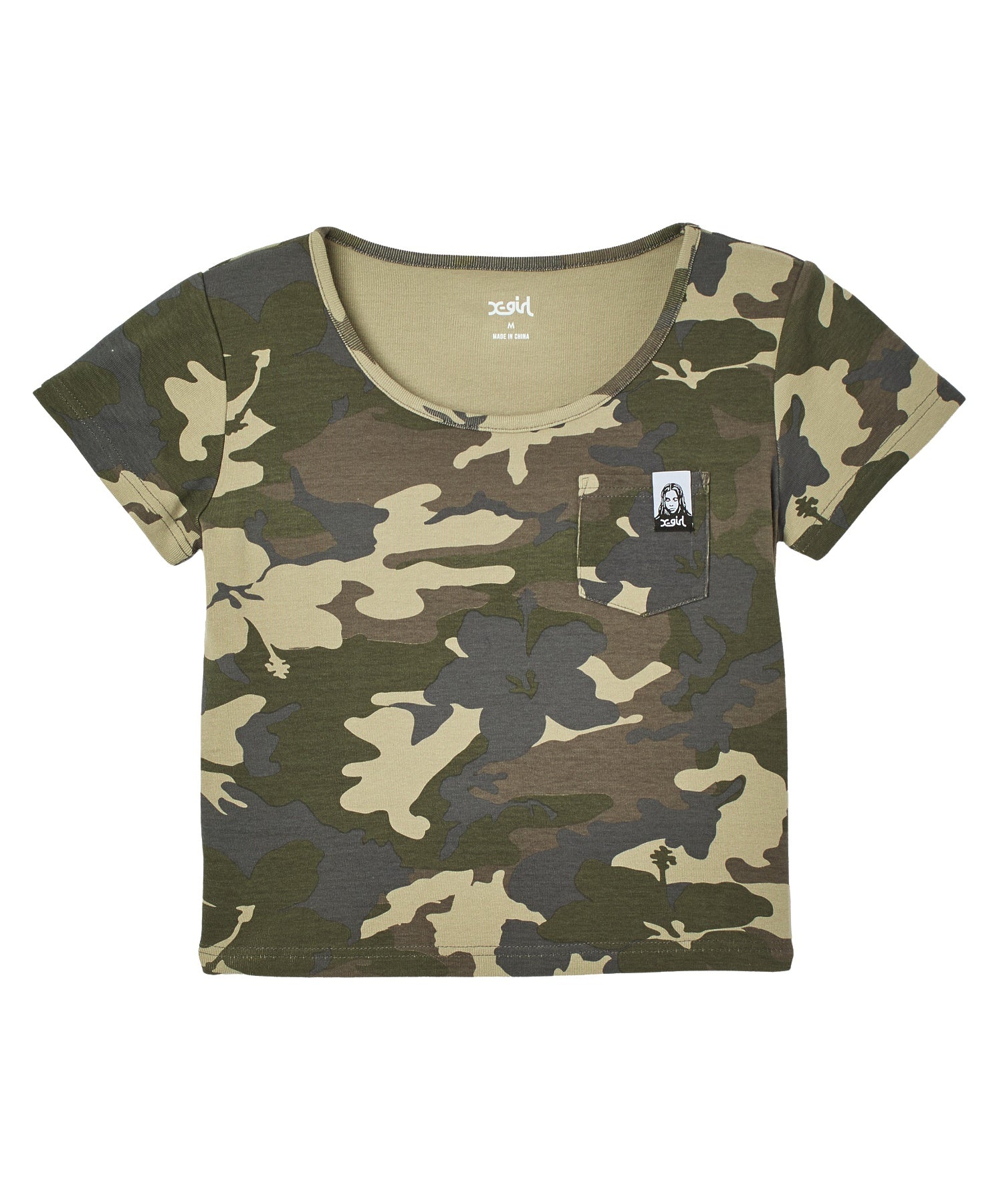FACE LABEL S/S BABY TEE