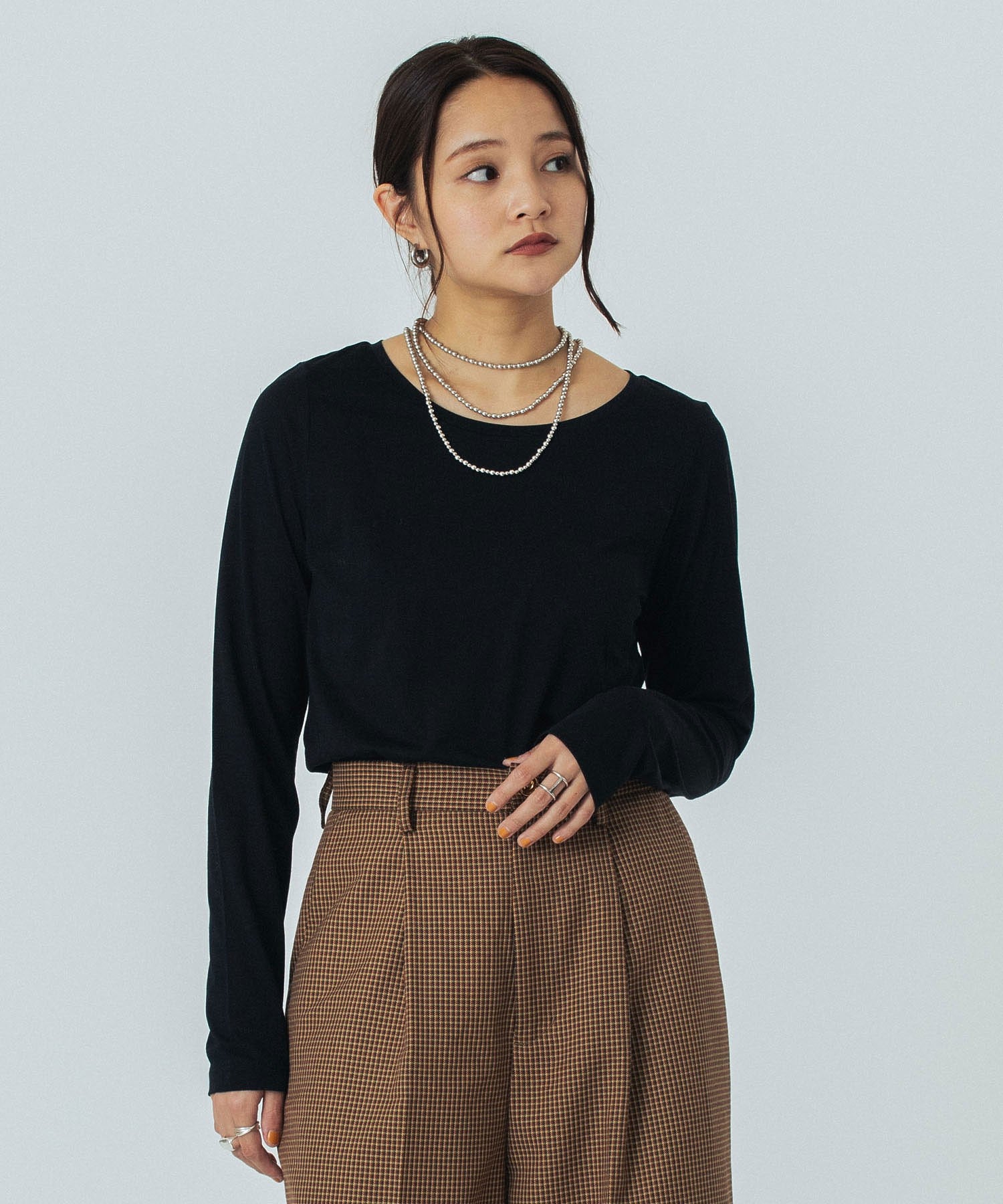 SHEER  L/S TOP