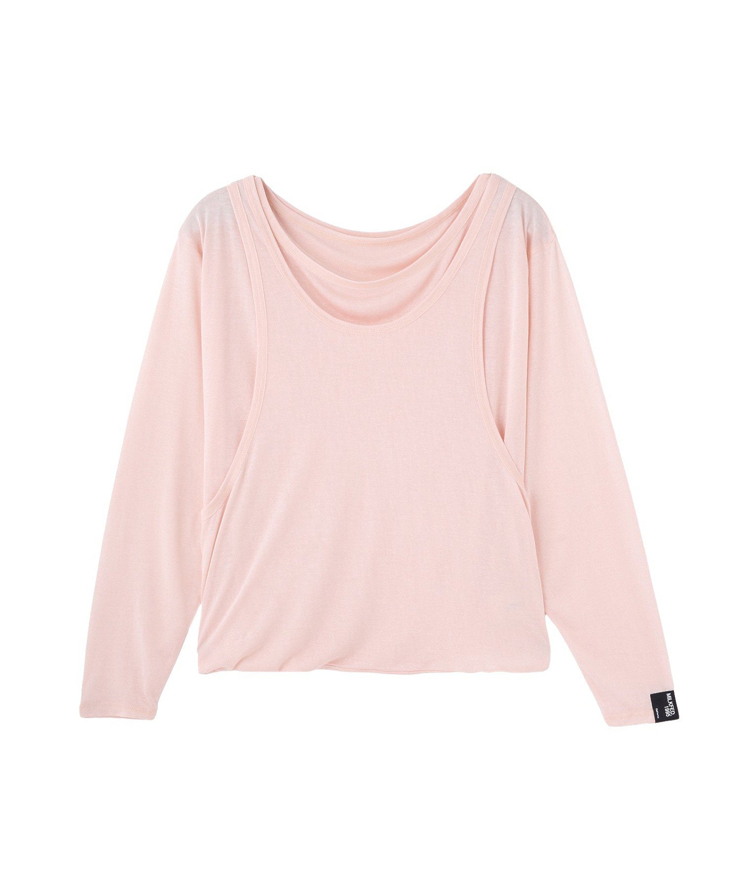 LAYERED LOOK L/S TOP