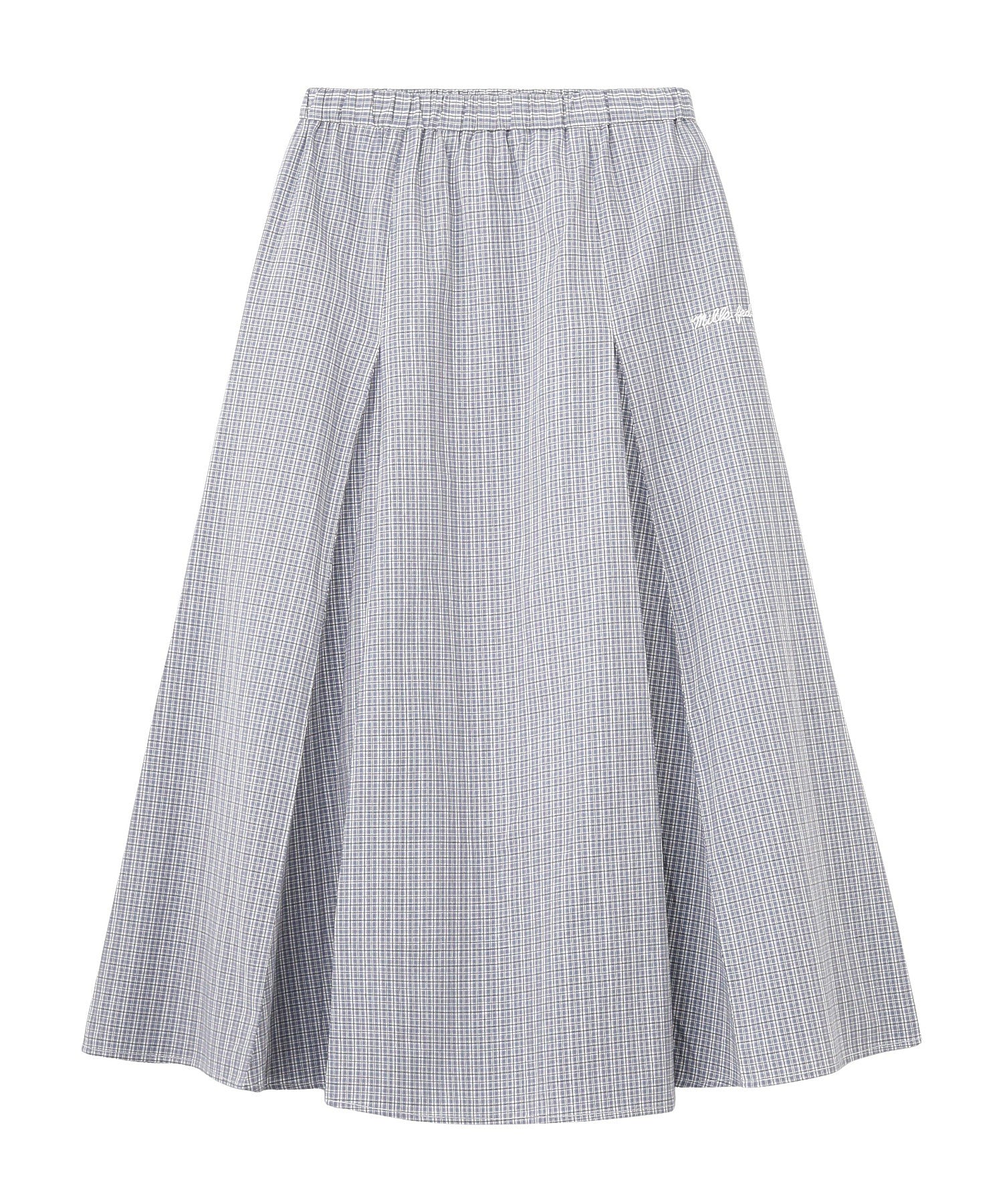 PLAID PATTERN LONG SKIRT