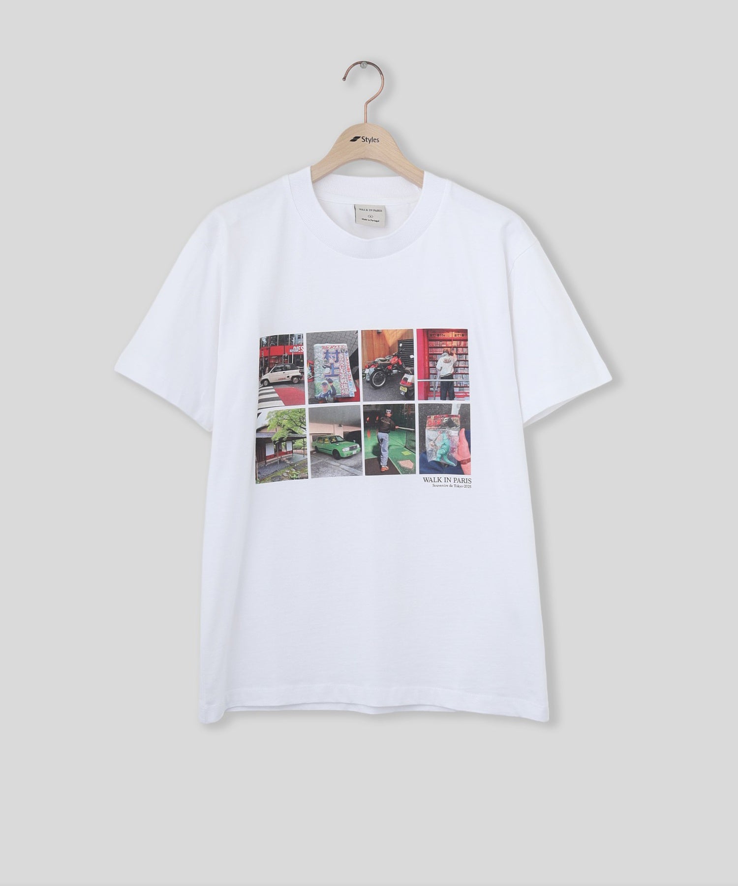 WALK IN PARIS/ウォーキンパリス/Tokyo memories t-shirt